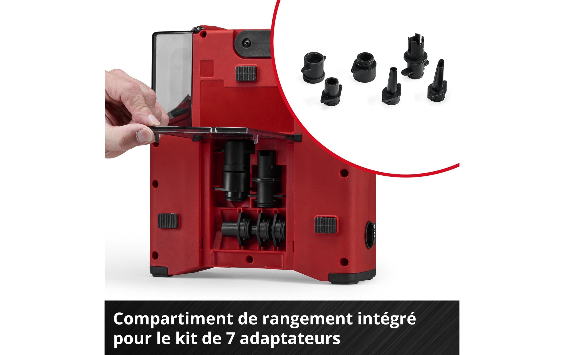 Einhell Compresseur »Einhell Akku-SUP-Kompressor 18/380 Solo 1.38 bar, 380 l/min«