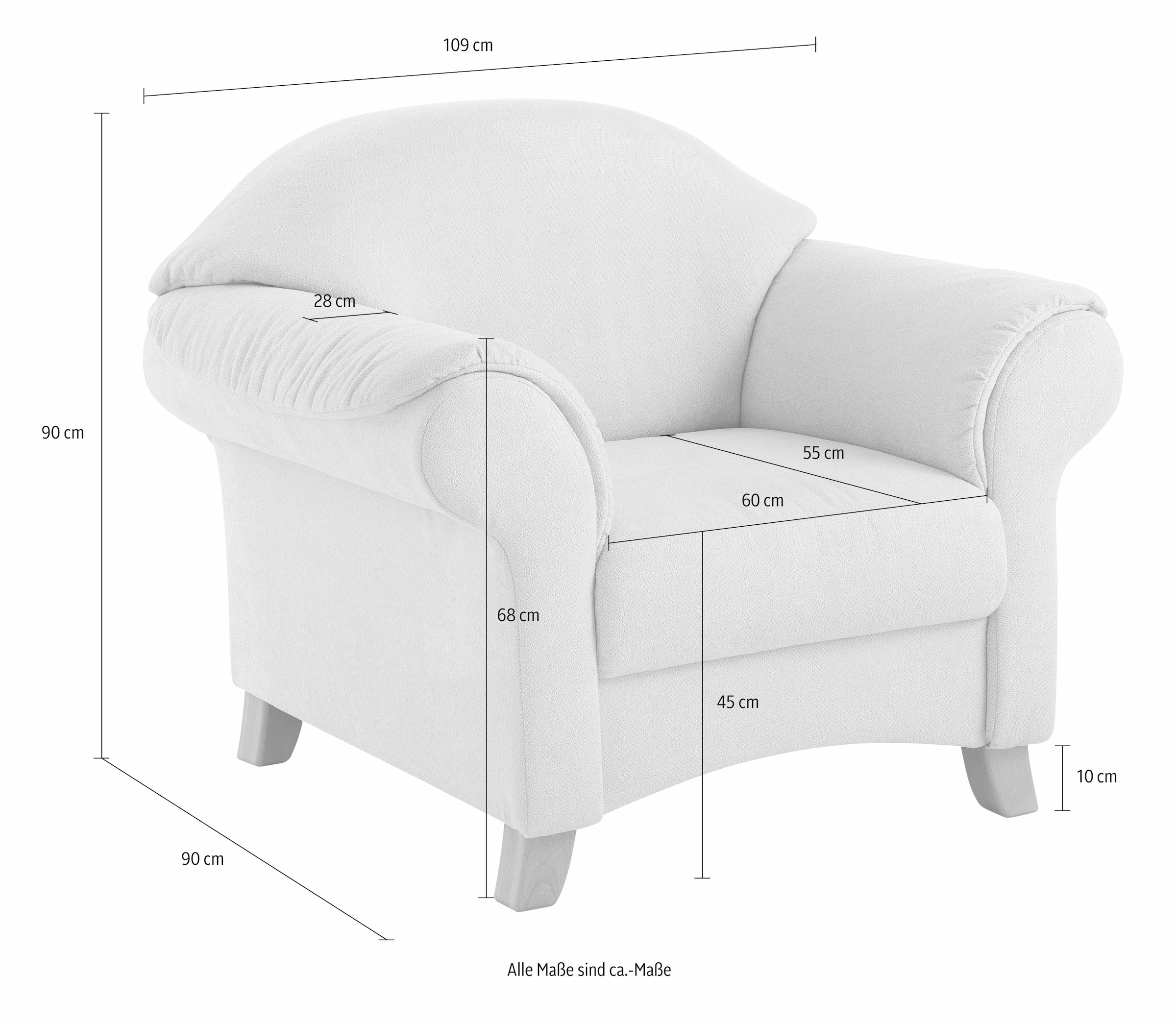 Home affaire Fauteuil »Mayfair«