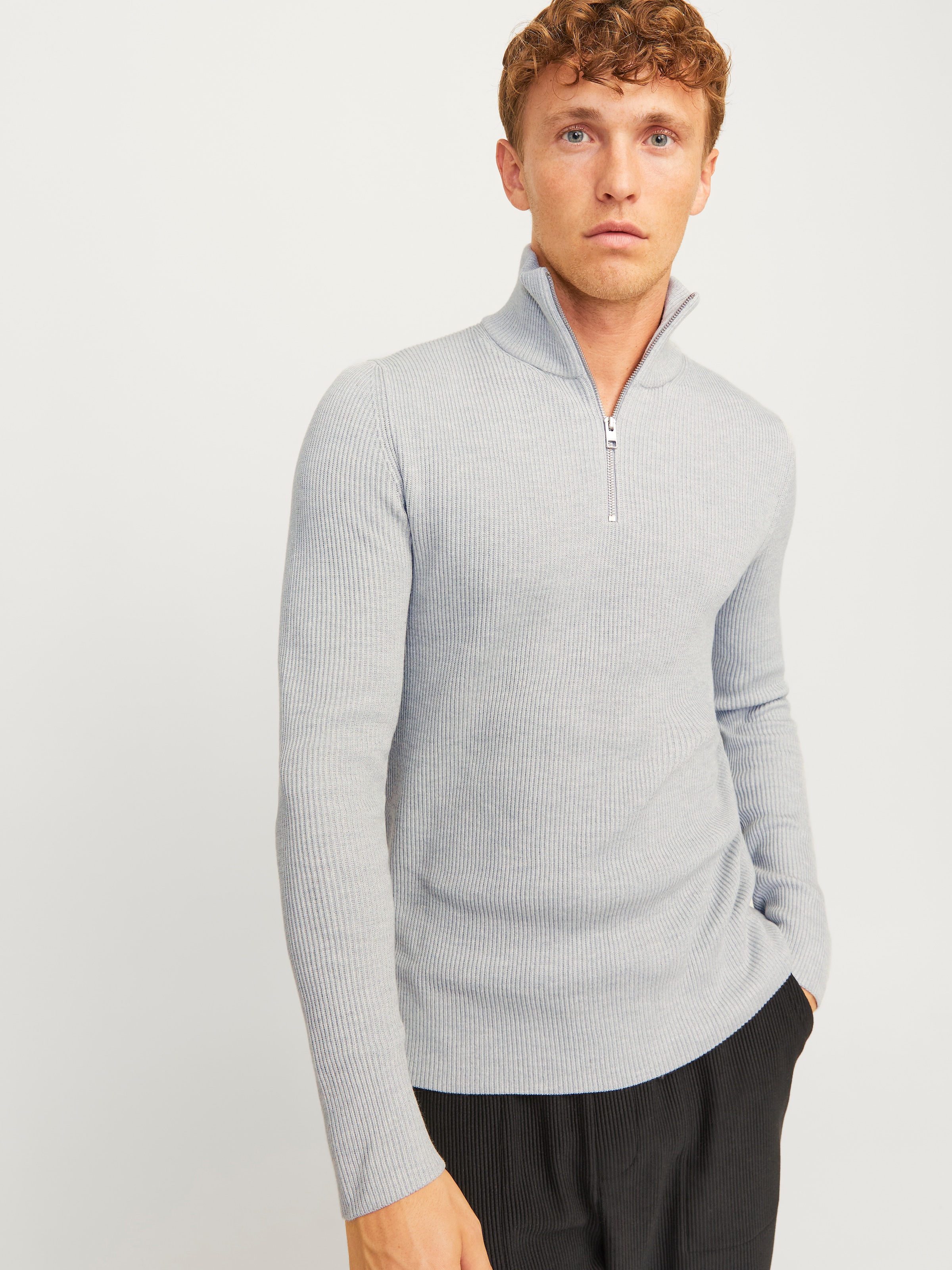 Jack & Jones Troyer »JJEPERFECT KNIT HALF ZIP SN«
