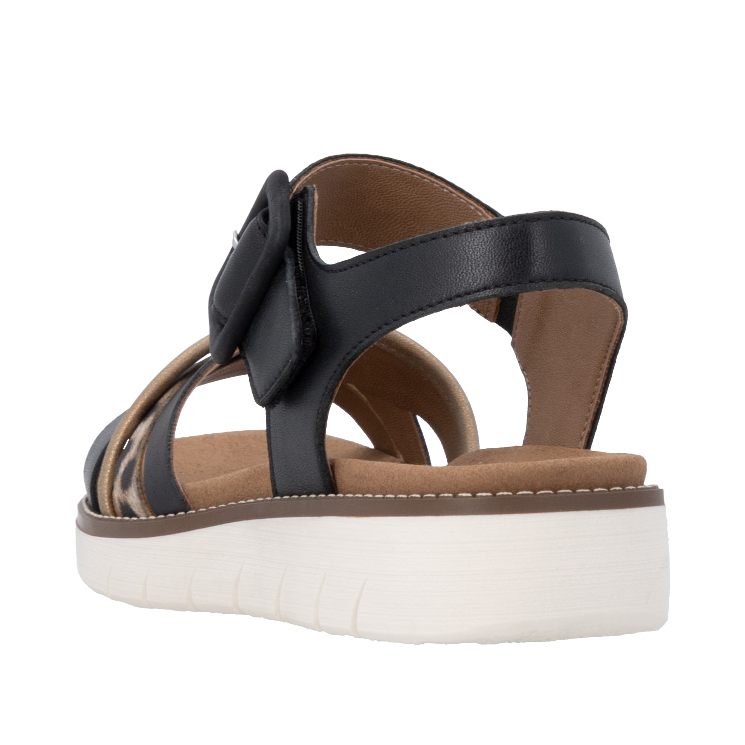 Remonte Sandale  Sommerschuh, Sandalette mit Softfussbett und Klettverschluss