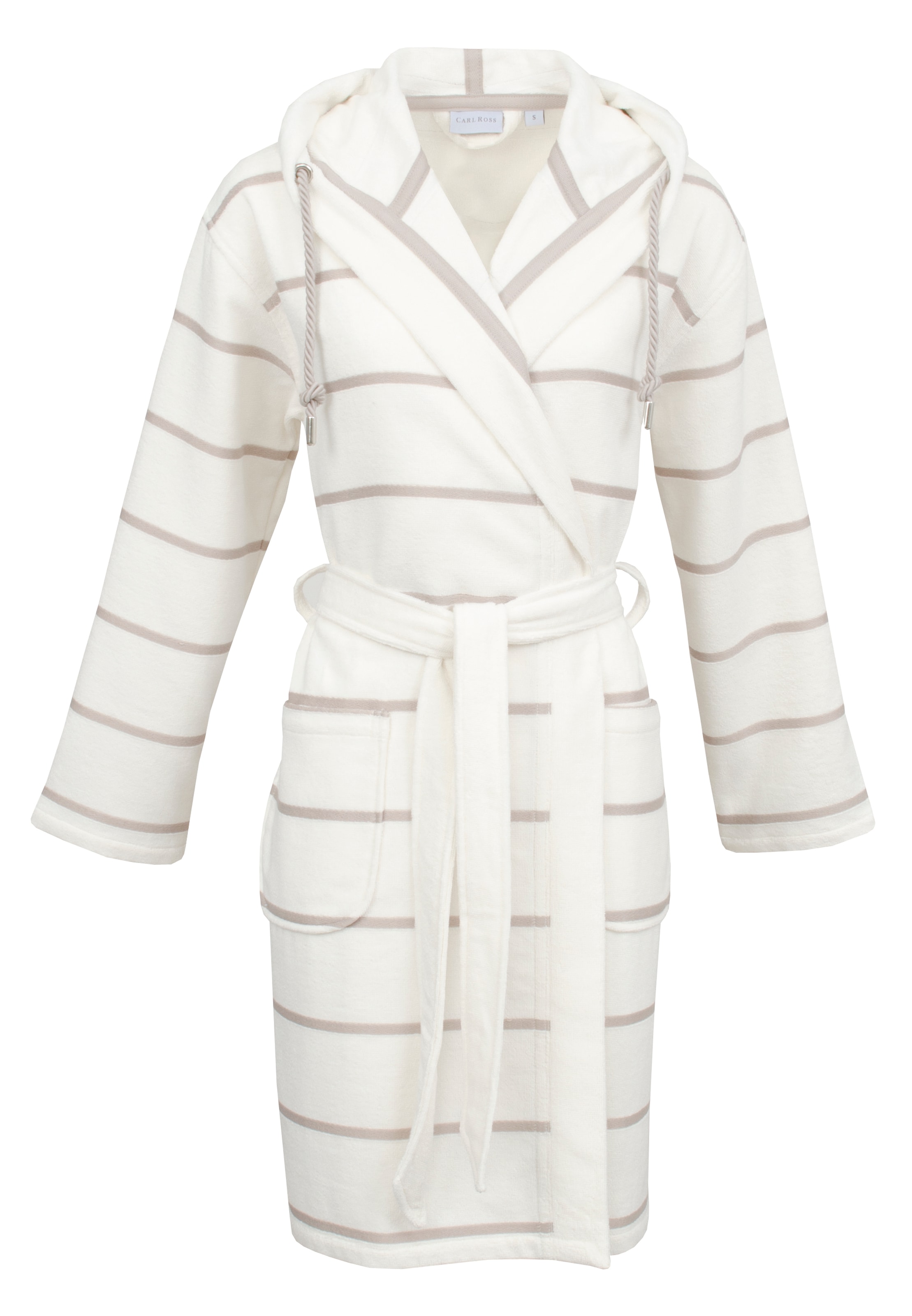 Carl Ross Unisex-Bademantel »supercombed light« 1 Stk. Kapuze