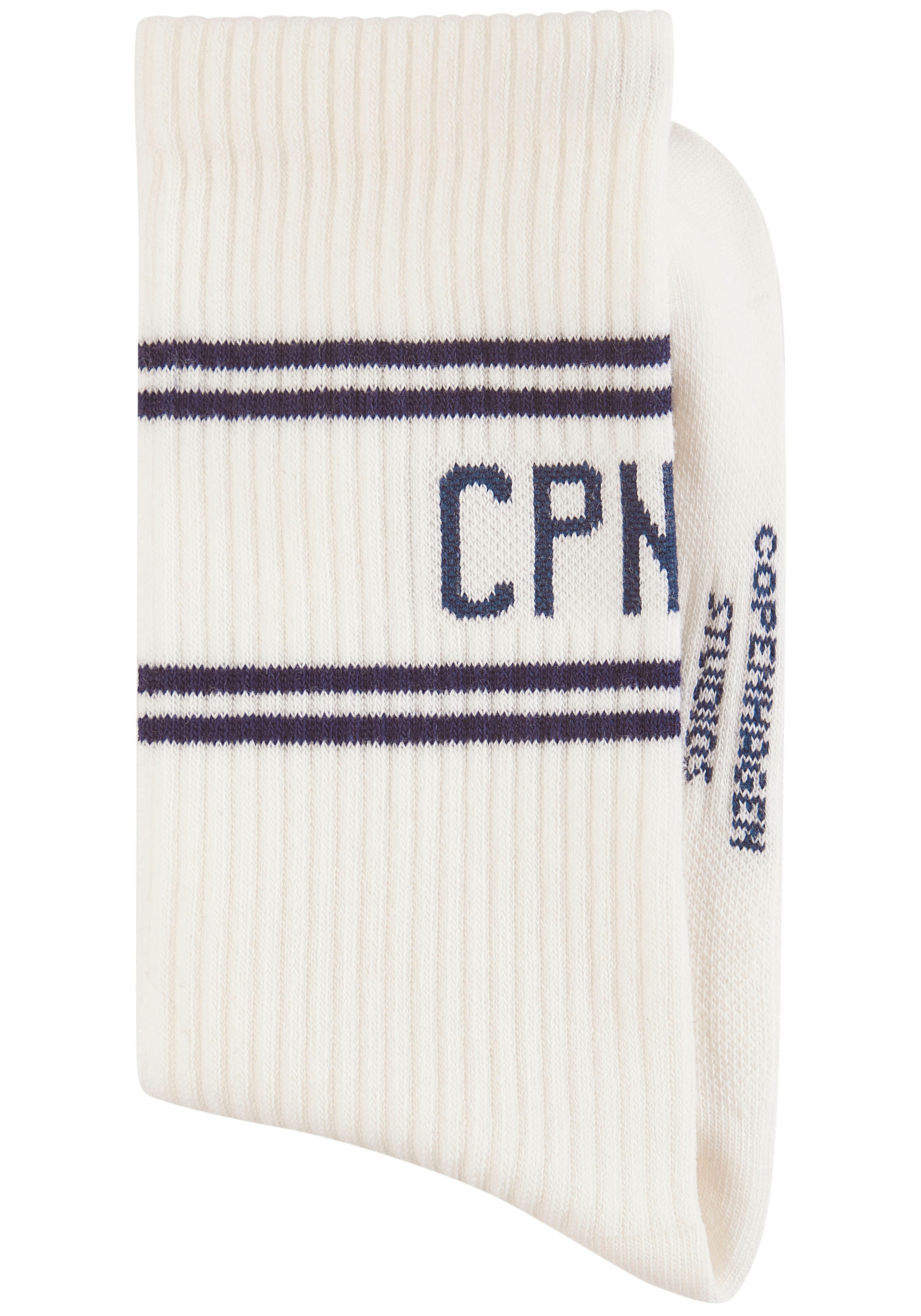 Copenhagen Studios Langsocken Packung, 2 Stk. tlg. mit Pikeé-Struktur unter der Sohle