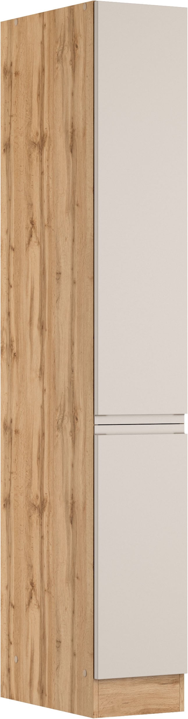 KOCHSTATION Apothekerschrank »KS-Virginia,neu in verbesserter Ausführung« Stauraum, Softclose,  Breite 30 cm, Höhe 200 cm, 2 Auszüge, Soft-Close-Funktion