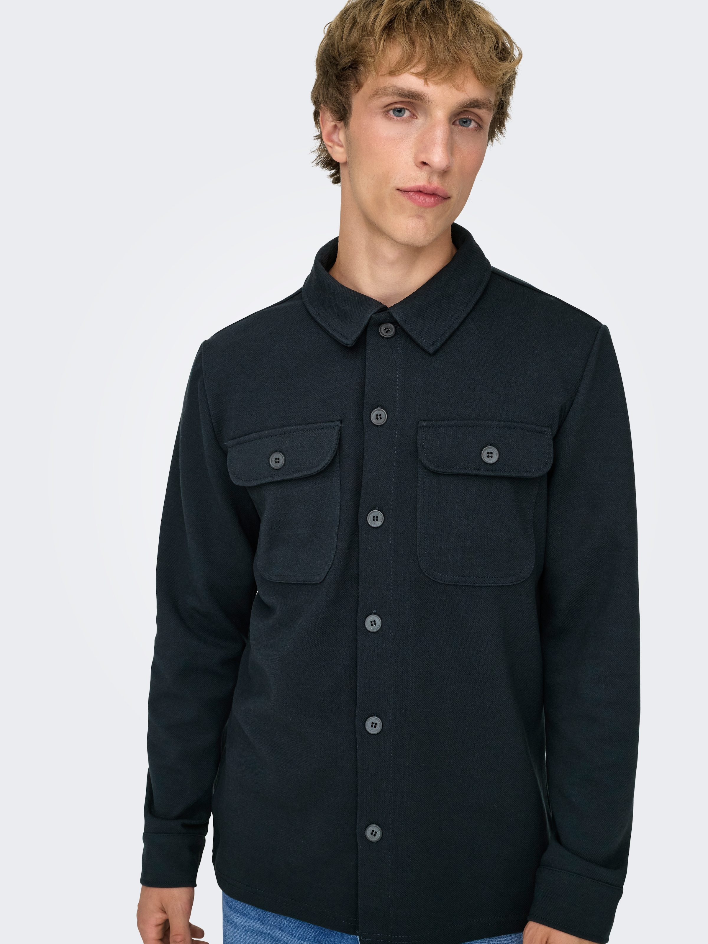 ONLY & SONS Chemise à manches longues »ONSNEWKODYL OVERSHIRT SWEAT NOOS«
