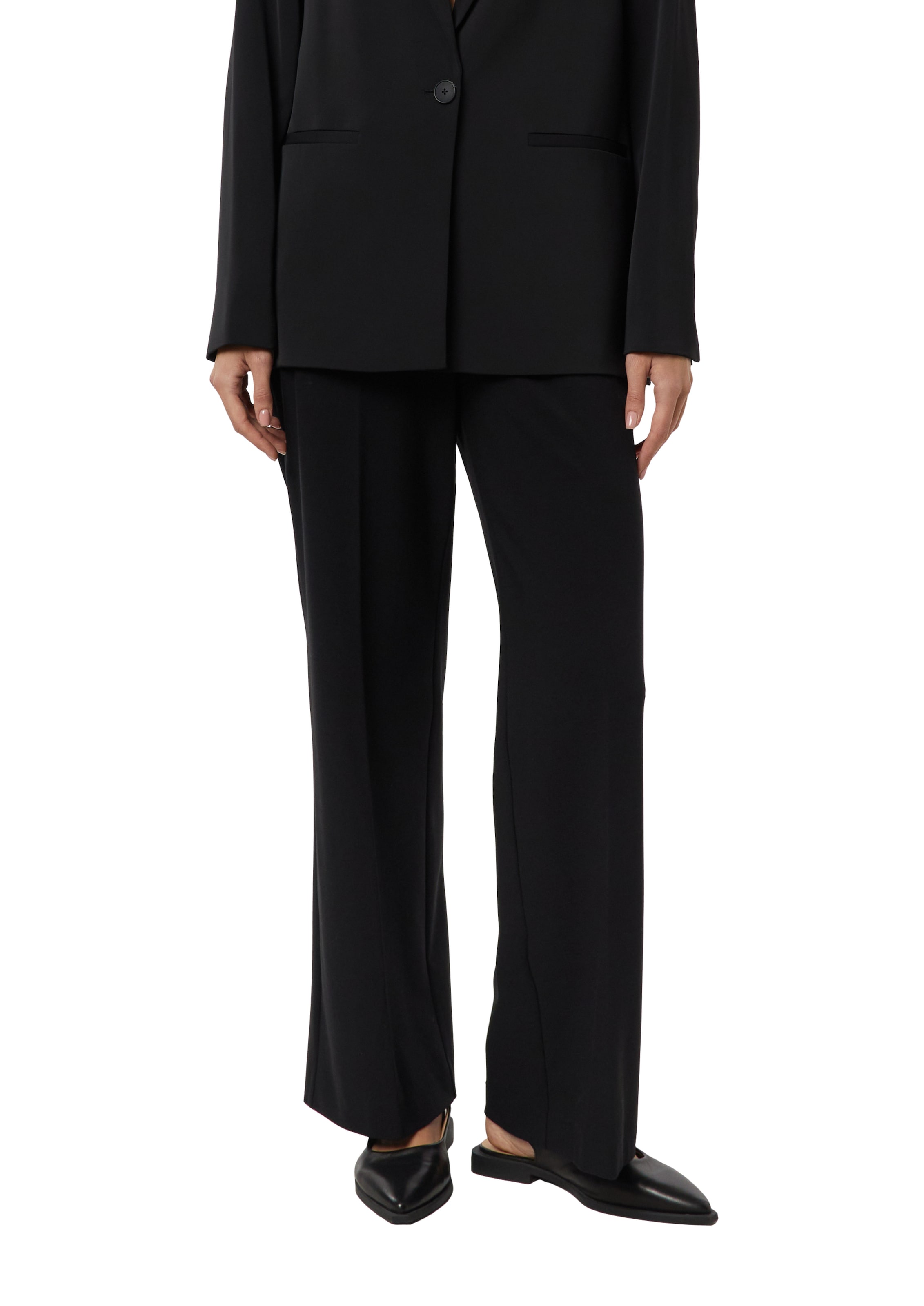 Comma Pantalon à pinces  avec viscose et stretch