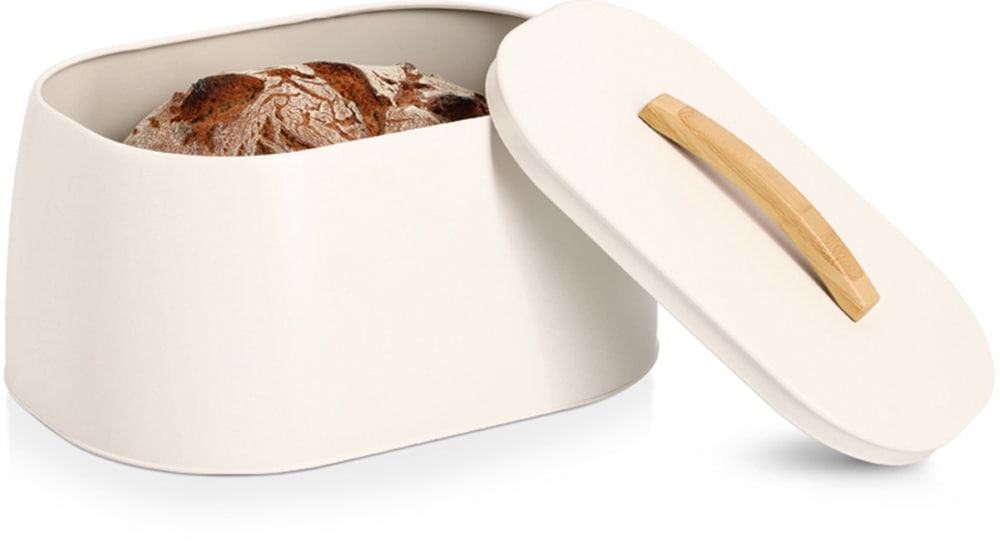 Zeller Present Boîte à pain »mit Gummibaumgriff« 1 cuis tlg. pflegeleicht, langlebig