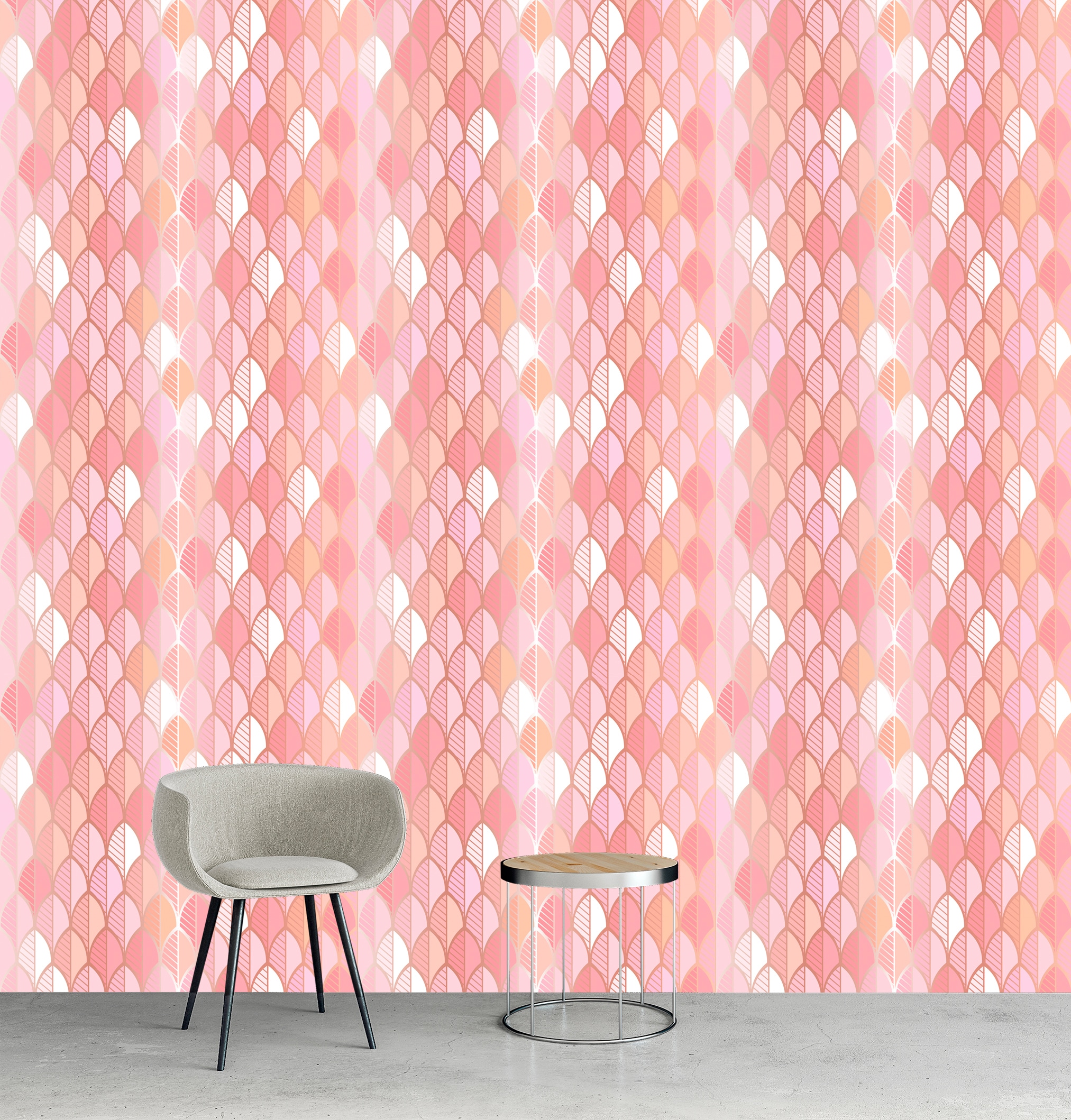 queence Papier peint vinyle »Alva« 90x250cm, selbstklebend, kinderleichte Anbringung, , Sticker