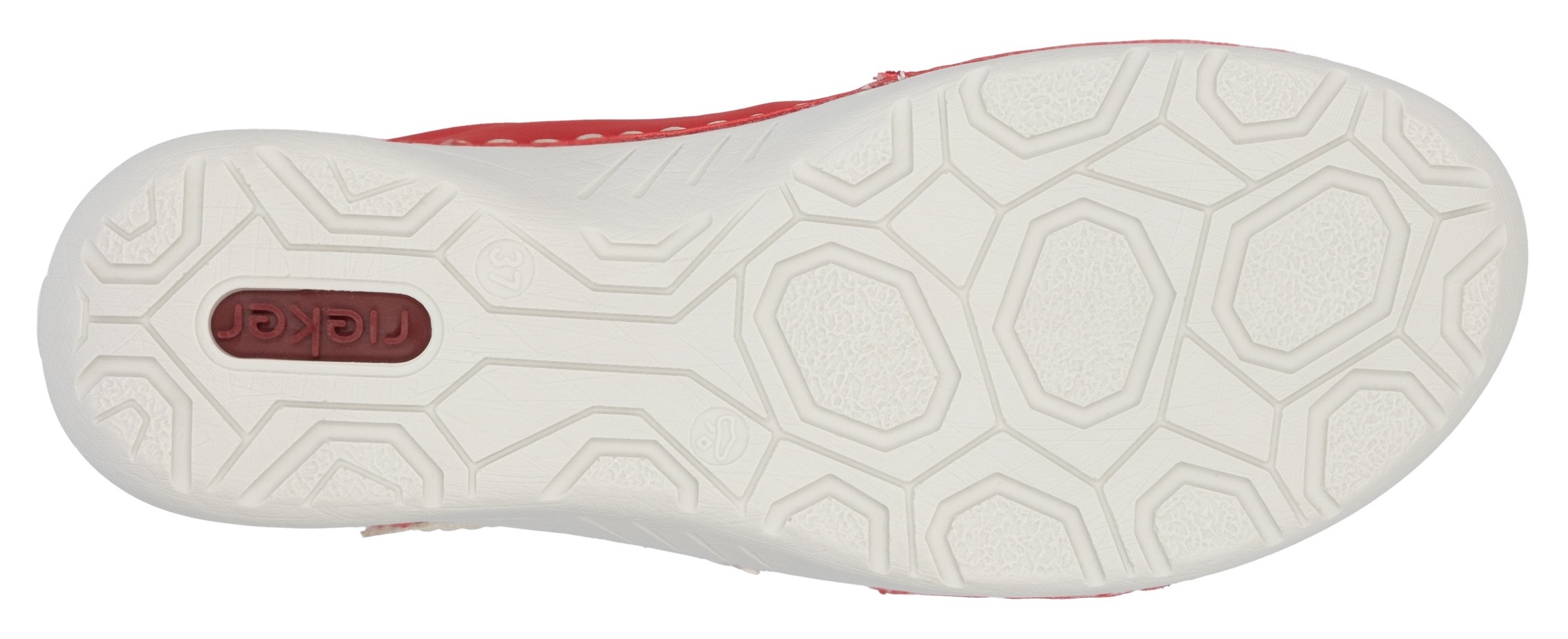 Rieker Sneaker  , Halbschuh, Freizeitschuh, Schnürschuh mit Reissverschluss