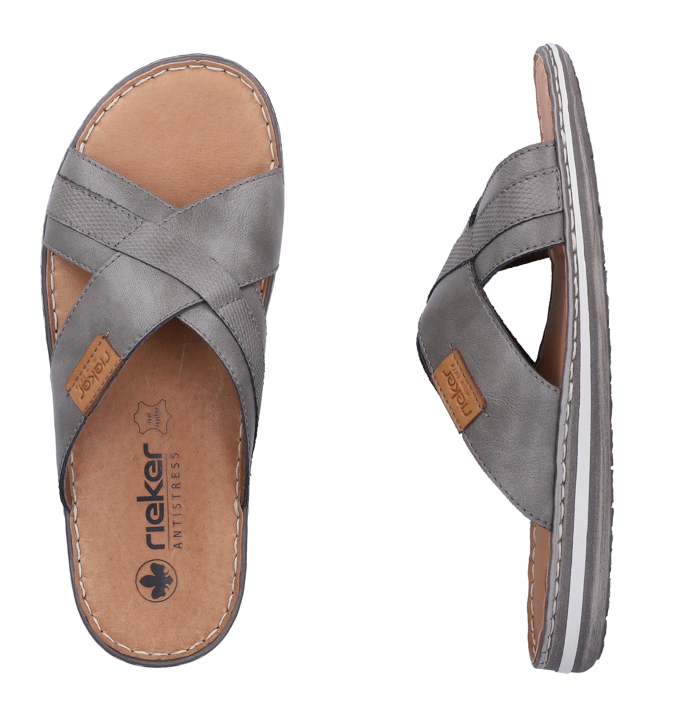 Rieker Pantolette  chaussure d'été, chaussure de plage, mule, chausson avec label