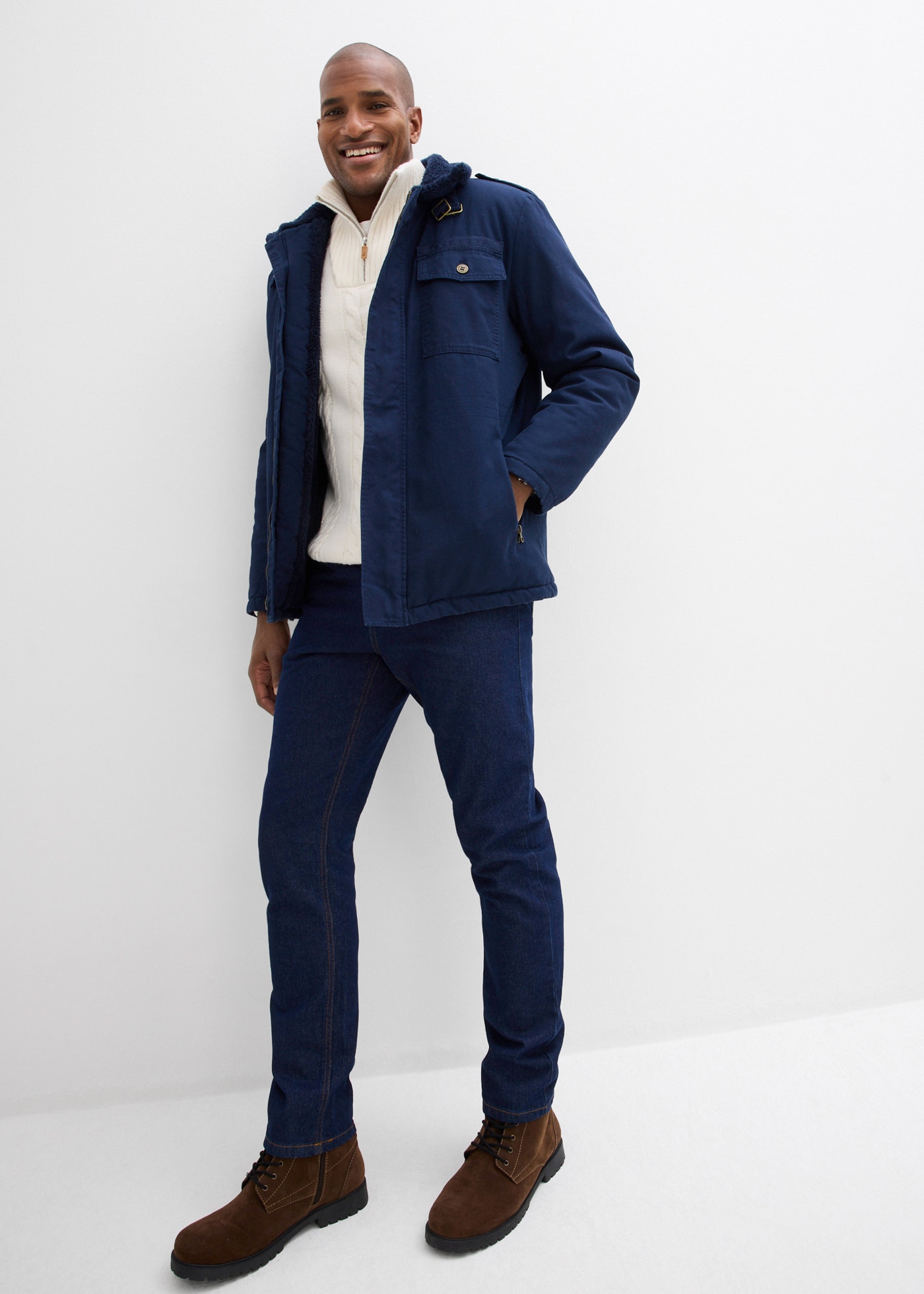 bonprix Jeans droit 5-Pocket Form, straight leg