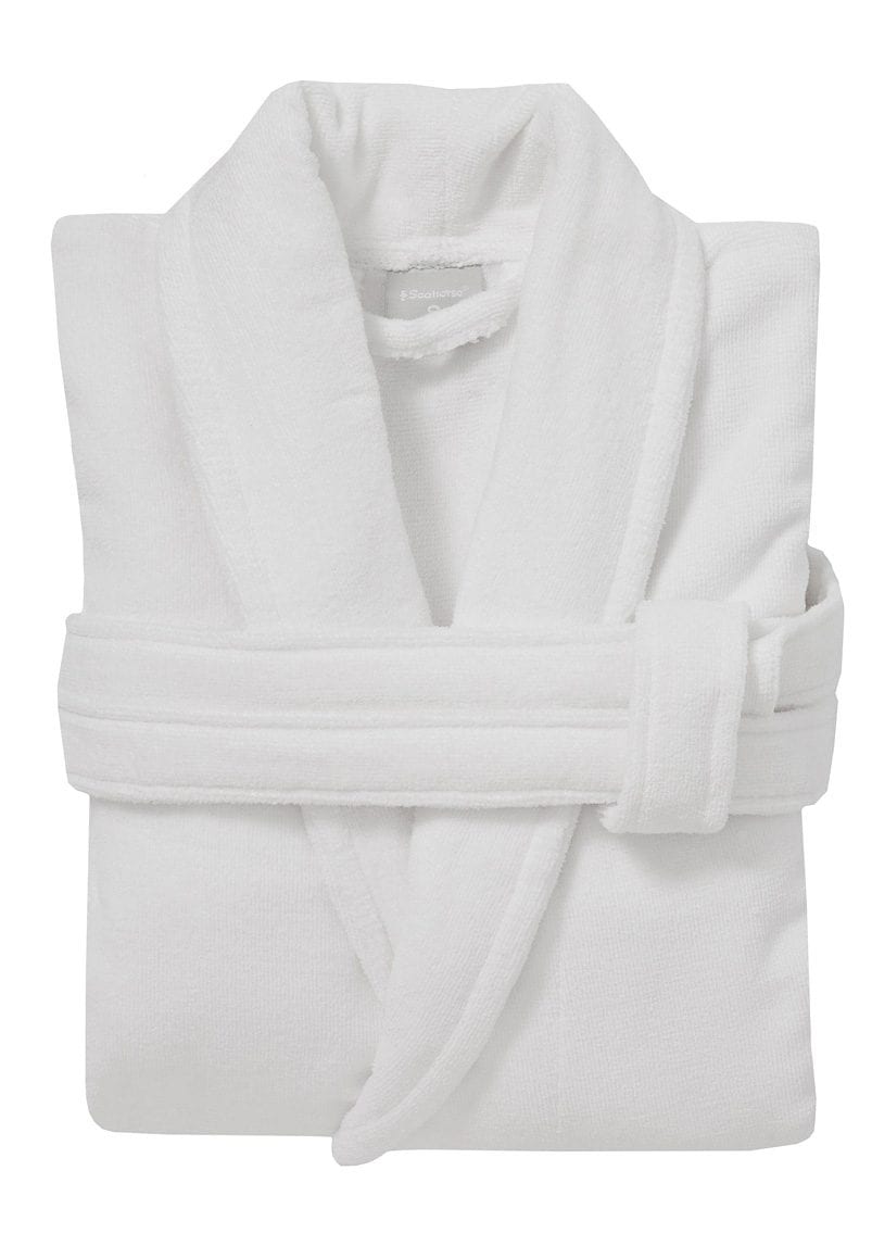 Seahorse Bademantel »Seahorse Pure Unisex« 1 Stk. Langarm, aufgesetzte Taschen