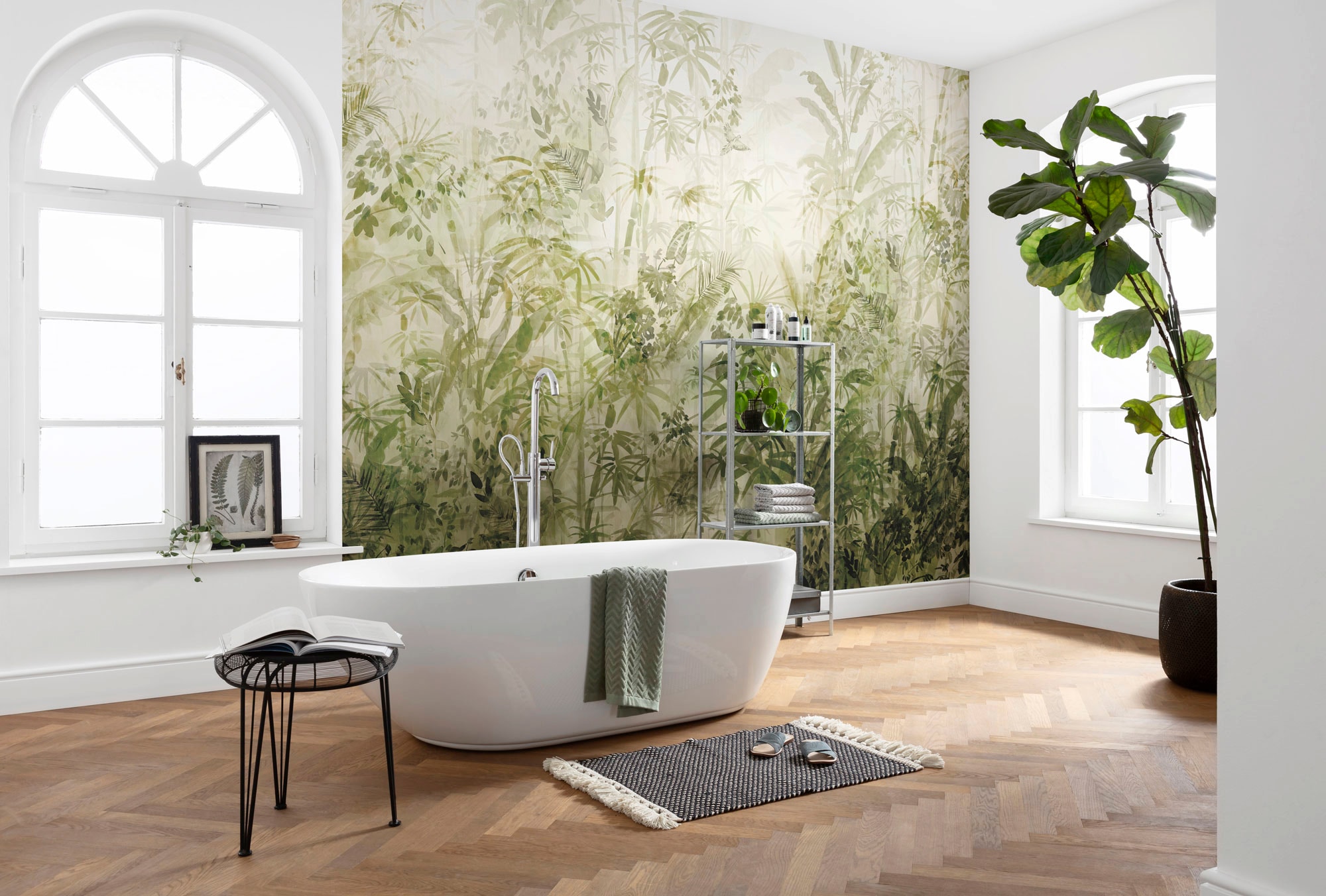 Komar Papier peint intissé »Digitaldruck Vlies -  Wilderness - Grösse 400 x 280 cm« imprimé Wohnzimmer, Schlafzimmer
