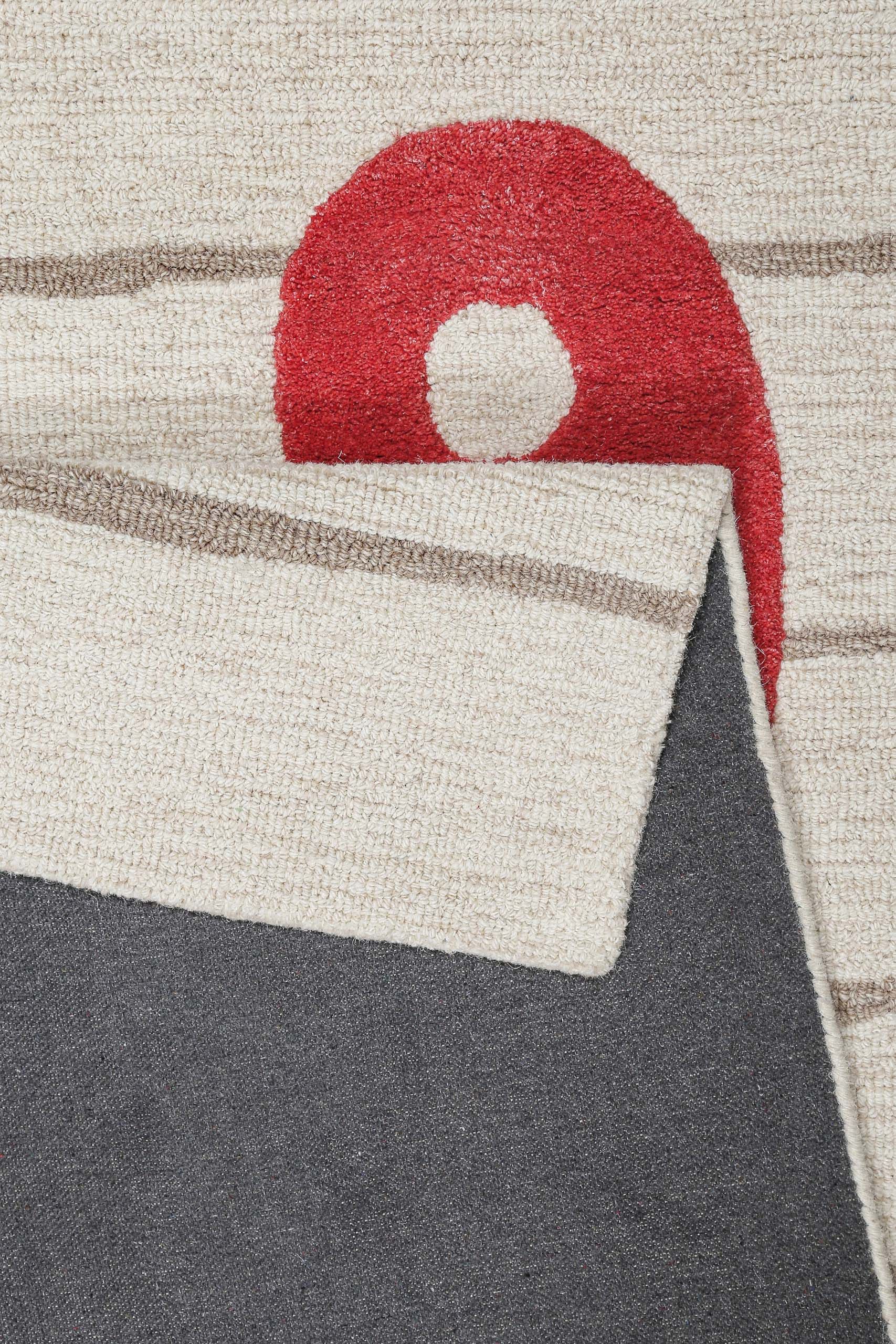 SMART KIDS Tapis pour enfants »Countdown« Rectangulaire 16 mm Höhe Kinderteppich mit Zahlen, Hoch-Tief-Effekt, Schurwolle, Spielzimmer