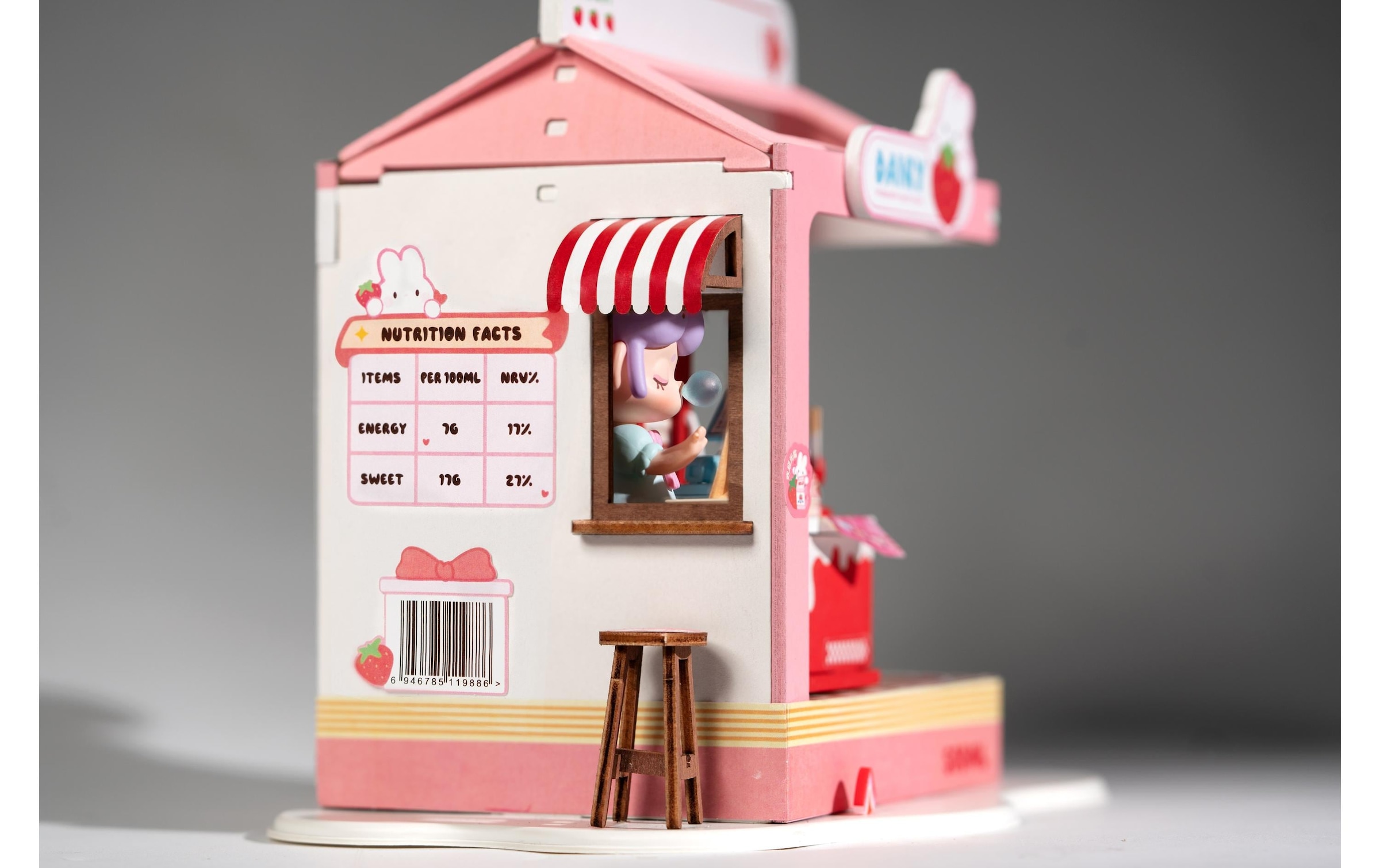   Modellbausatz »RoboTime Erdbeer Milchkarton«