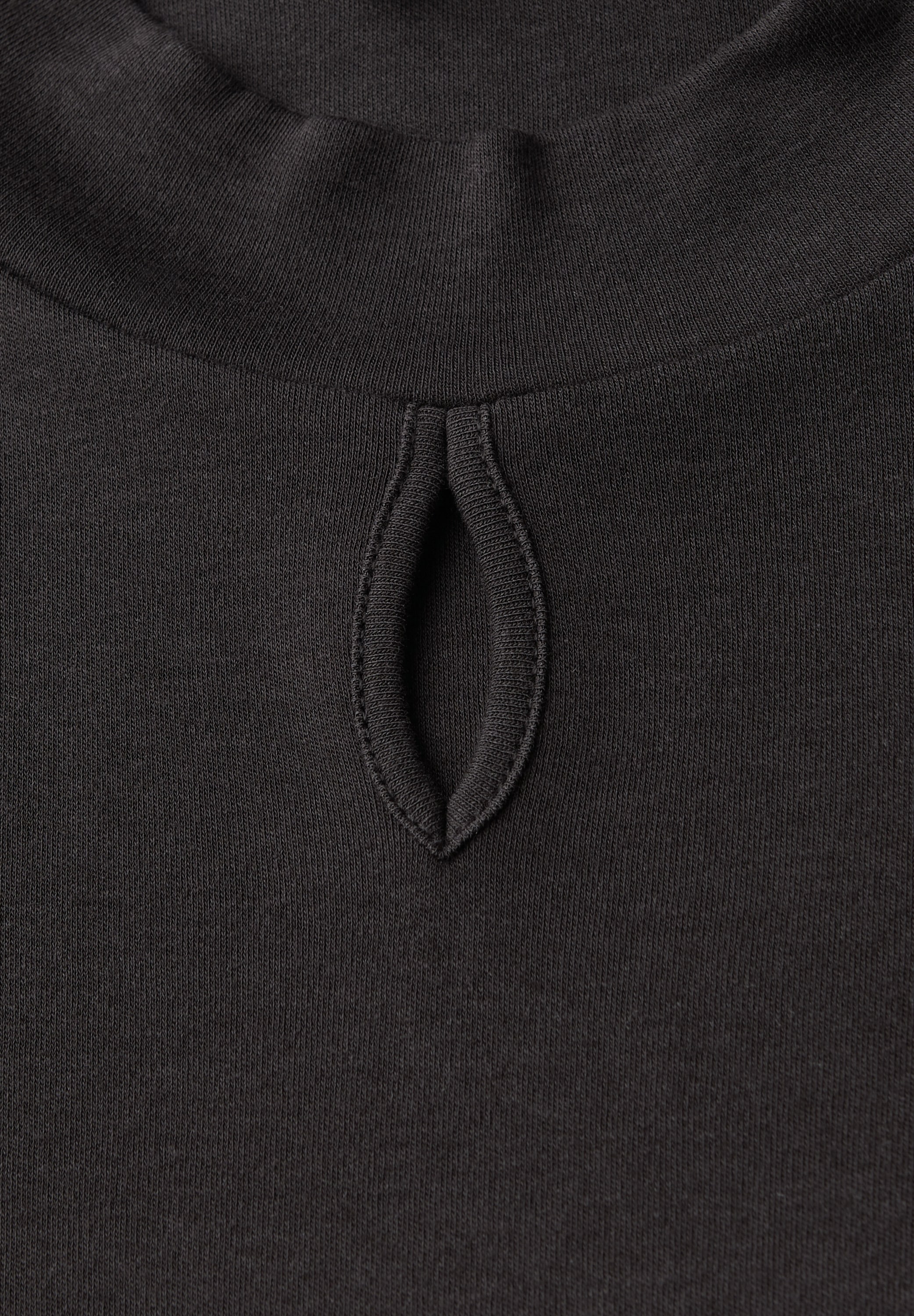 STREET ONE T-Shirt mit Turtleneck und Cut-Out