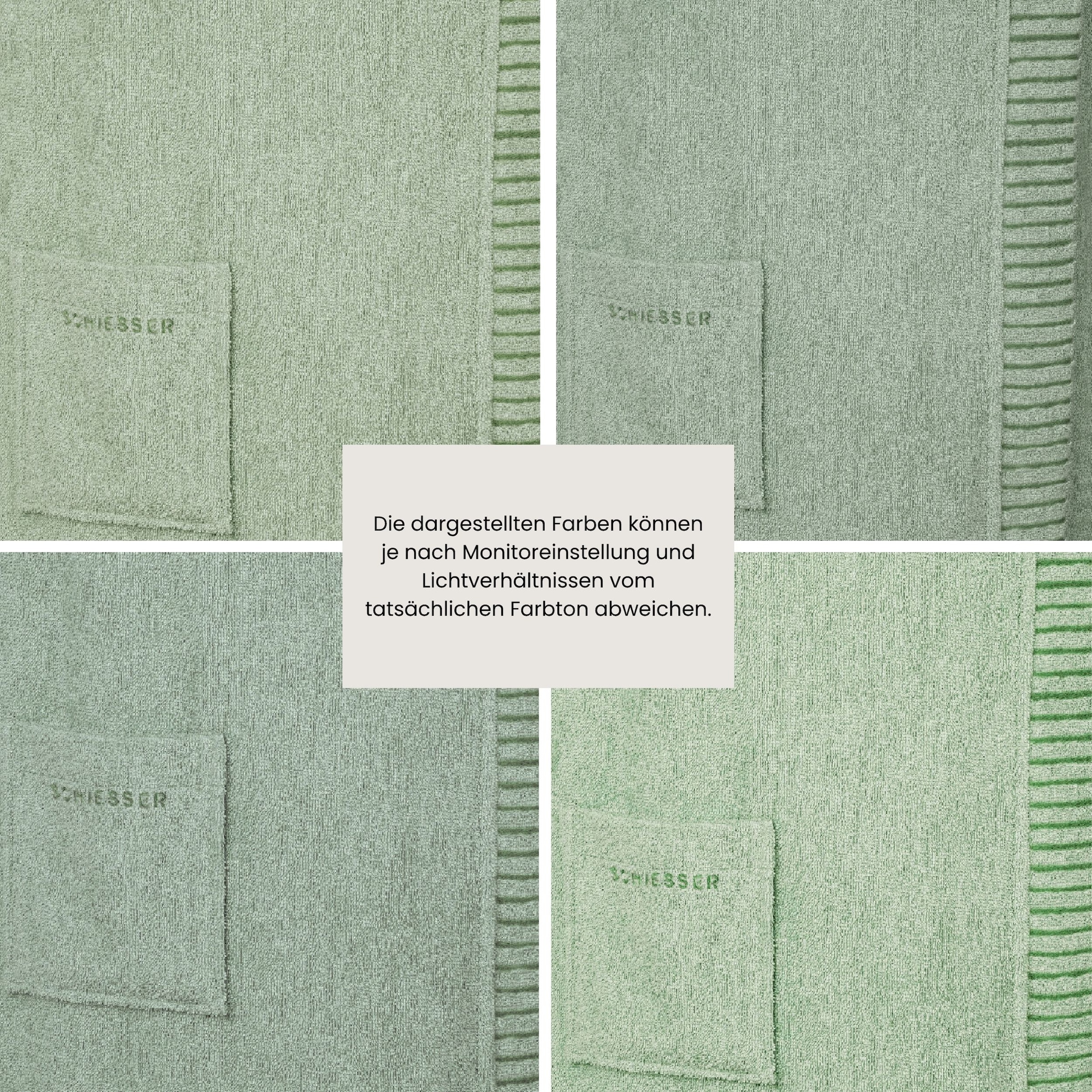 Schiesser Kilt »Rom aus weicher Baumwolle, saugstark und 3-fach weitenverstellbar« 1 cuis OEKO-TEX® MADE IN GREEN