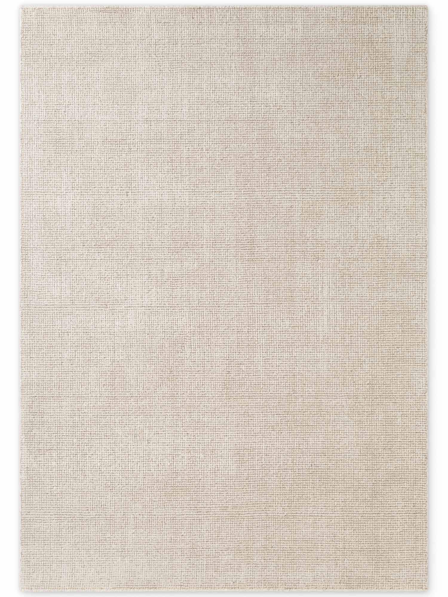 Ted Baker Tapis en laine »Croom , auch in rund« Rectangulaire 10 mm Höhe Wolle, Natur, Handgewebt, Wohnzimmer, Schlafzimmer, Modern, Skandi