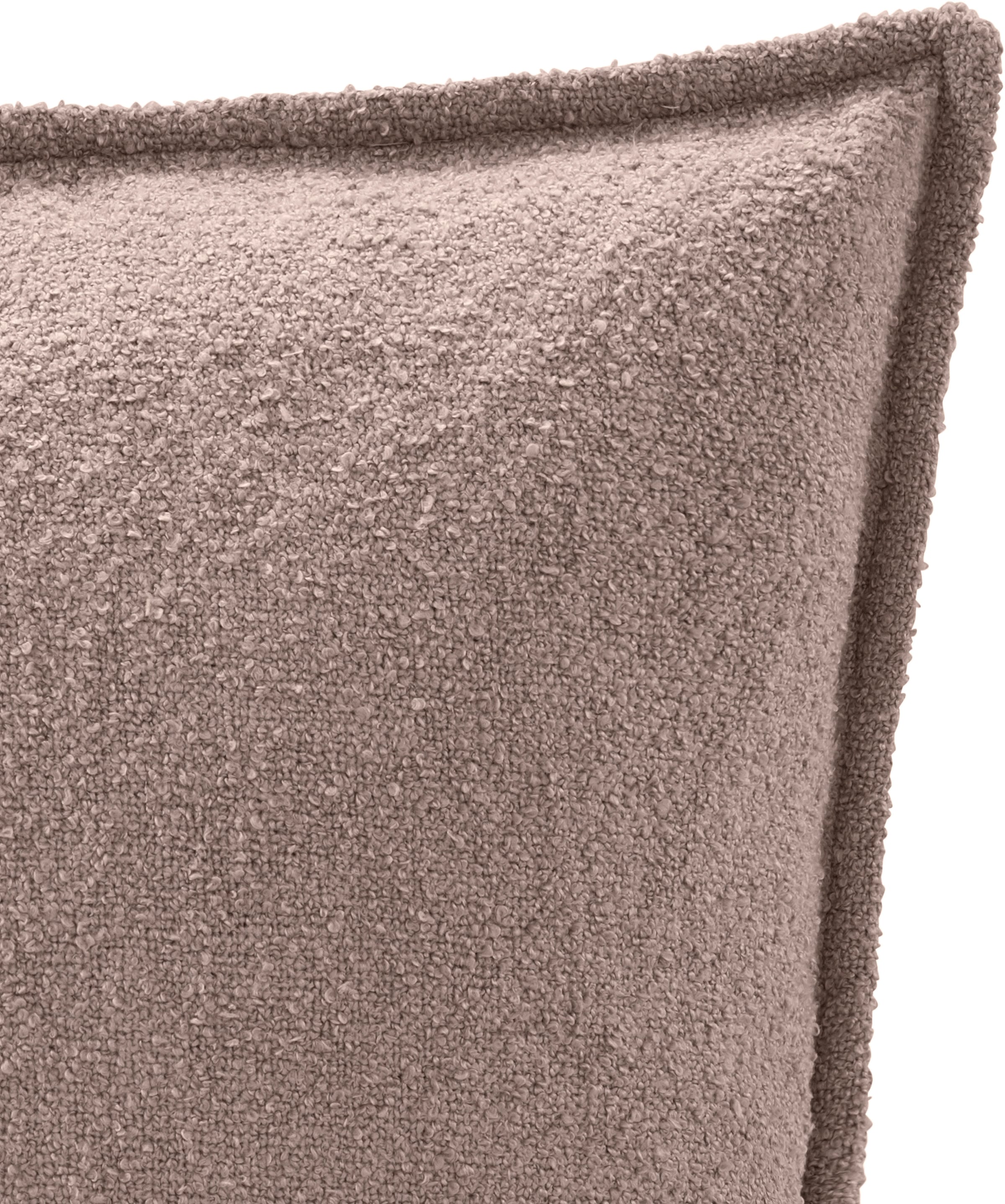 homsy by Ana Johnson Coussin décoratif »Bouclea« 2 er-Set , Dekokissen, 50 x 50 cm mit Reissverschluss, ohne Füllung