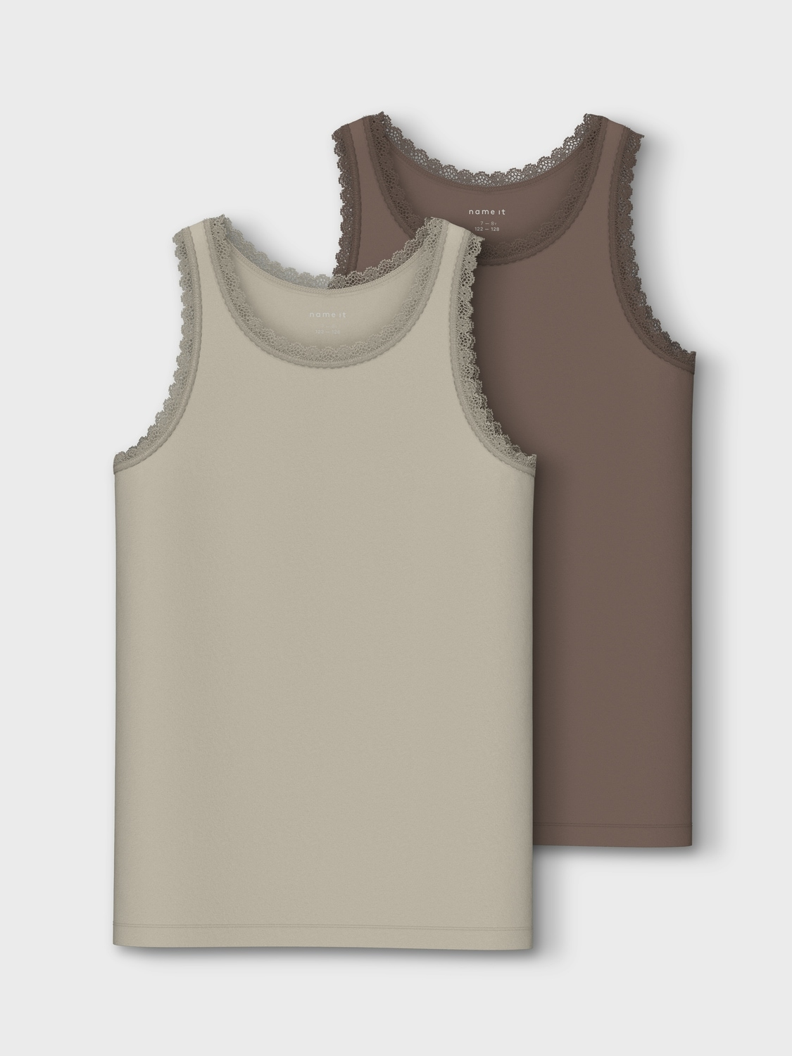 Name It Unterhemd »NKFTANK TOP 2P PEYOTE LACE NOOS«