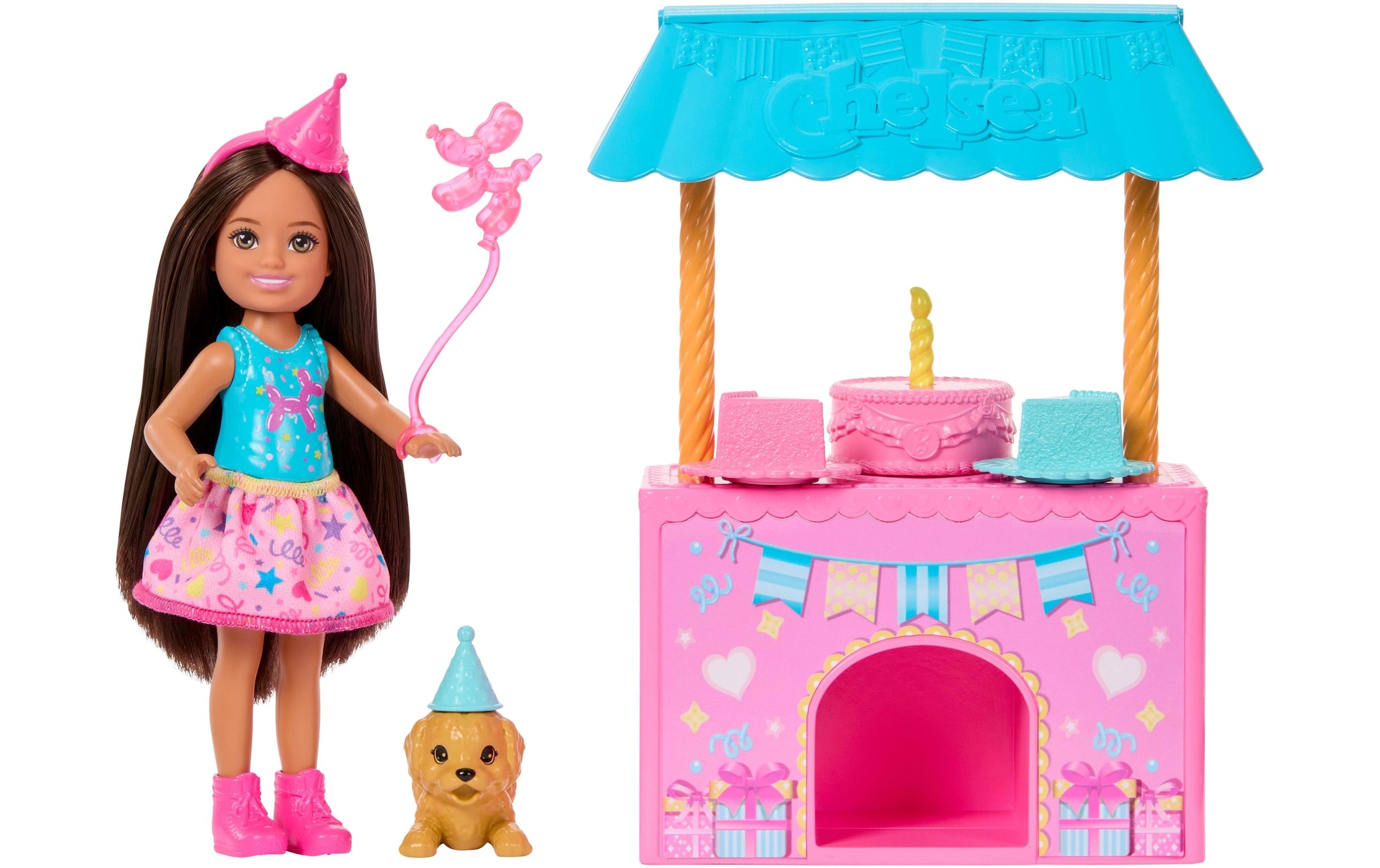 Barbie Poupée à habiller »Barbie Chelsea Birthday Party Spielset«
