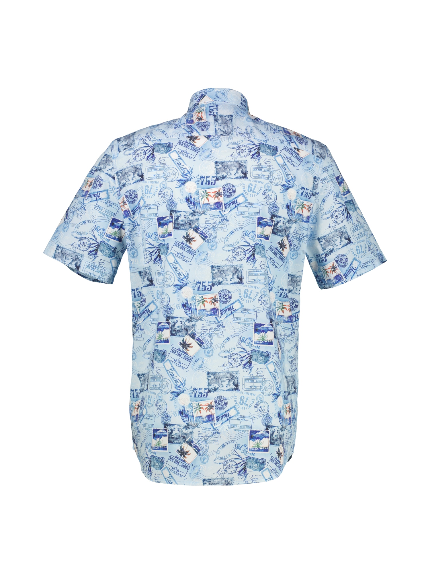 LERROS Chemise à manches courtes »Herren Halbarmhemd mit grafischem Druck«