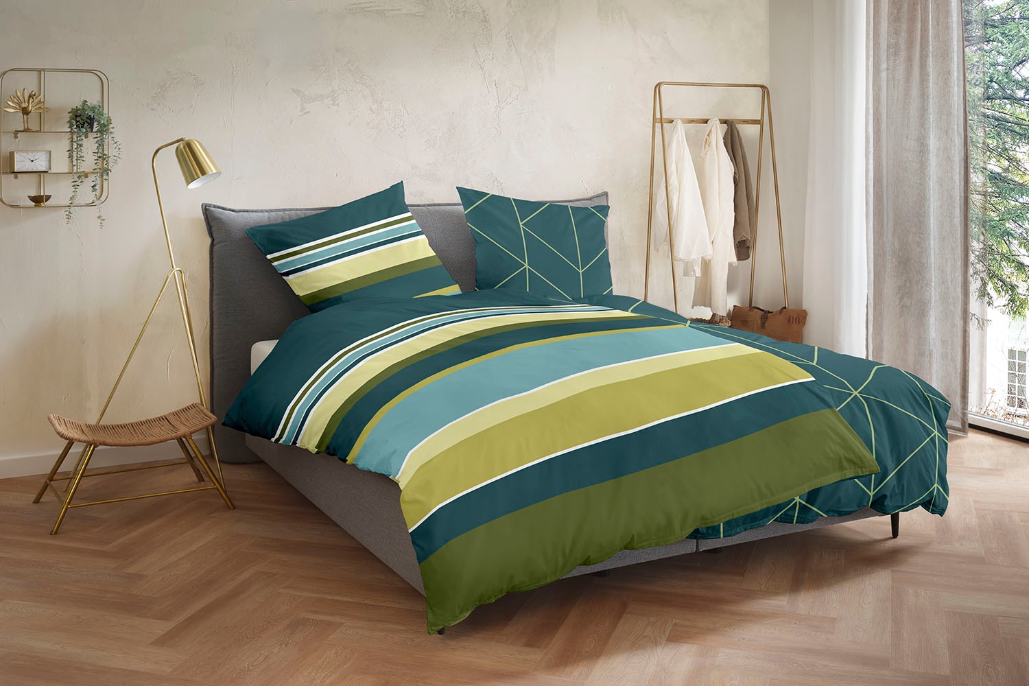 Primera Linge de lit »Satin-Bettwäsche Golden« 2
