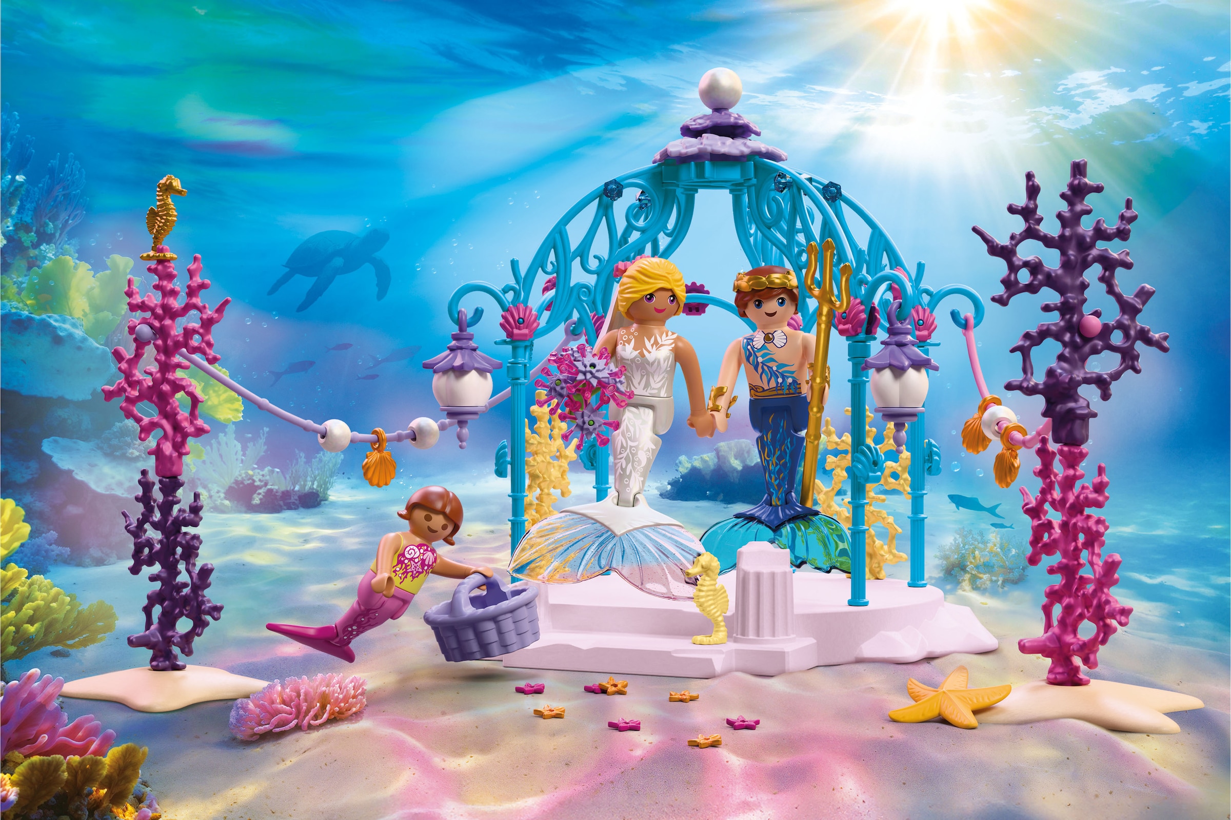 Playmobil® Konstruktions-Spielset »Unterwasserhochzeit (72104), Fantasy & Magic« Made in Europe