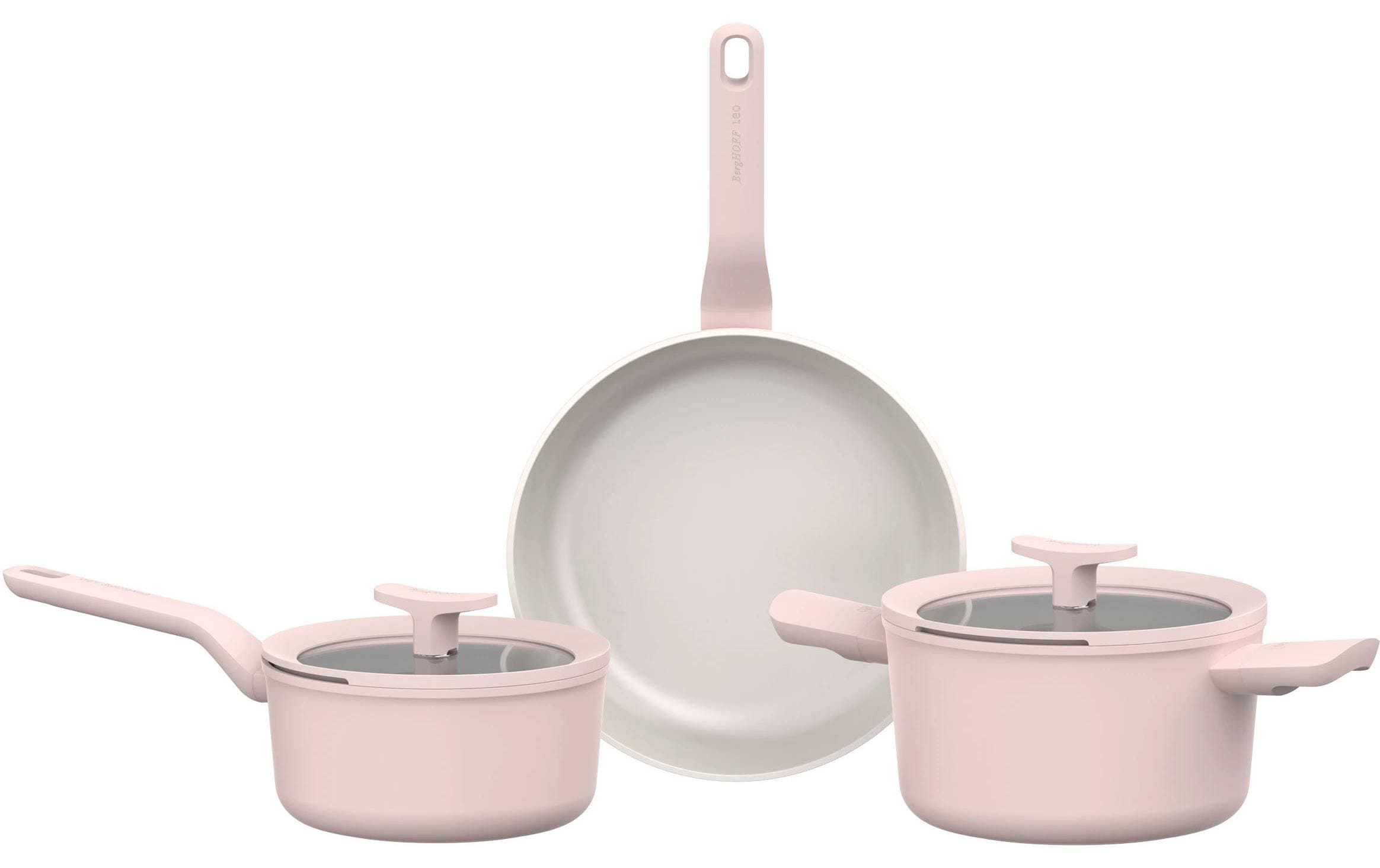 BergHOFF Set de casseroles »Leo Balance Rose 5-tlg. 0 cm« Set, 