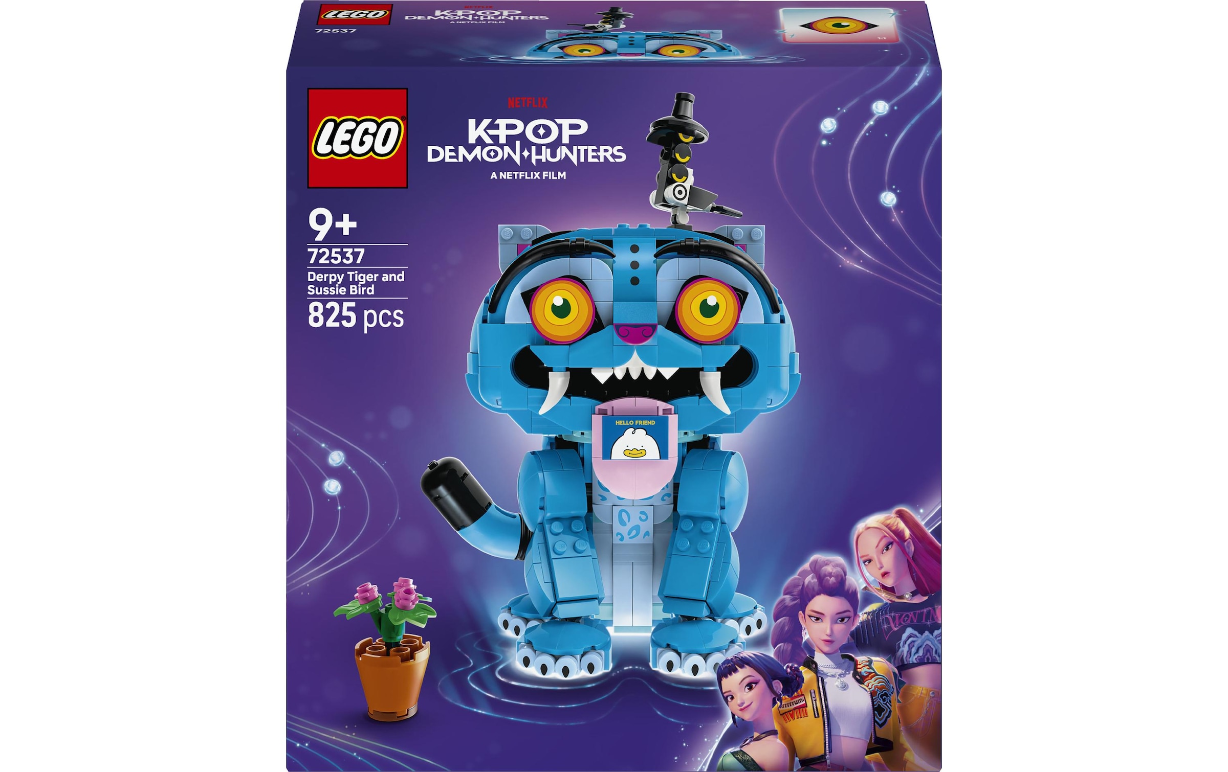 LEGO® Pions de construction »Der Tiger Derpy und die Elster Sussie (72537), LEGO KPop Demon Hunters« fabriqué en Europe