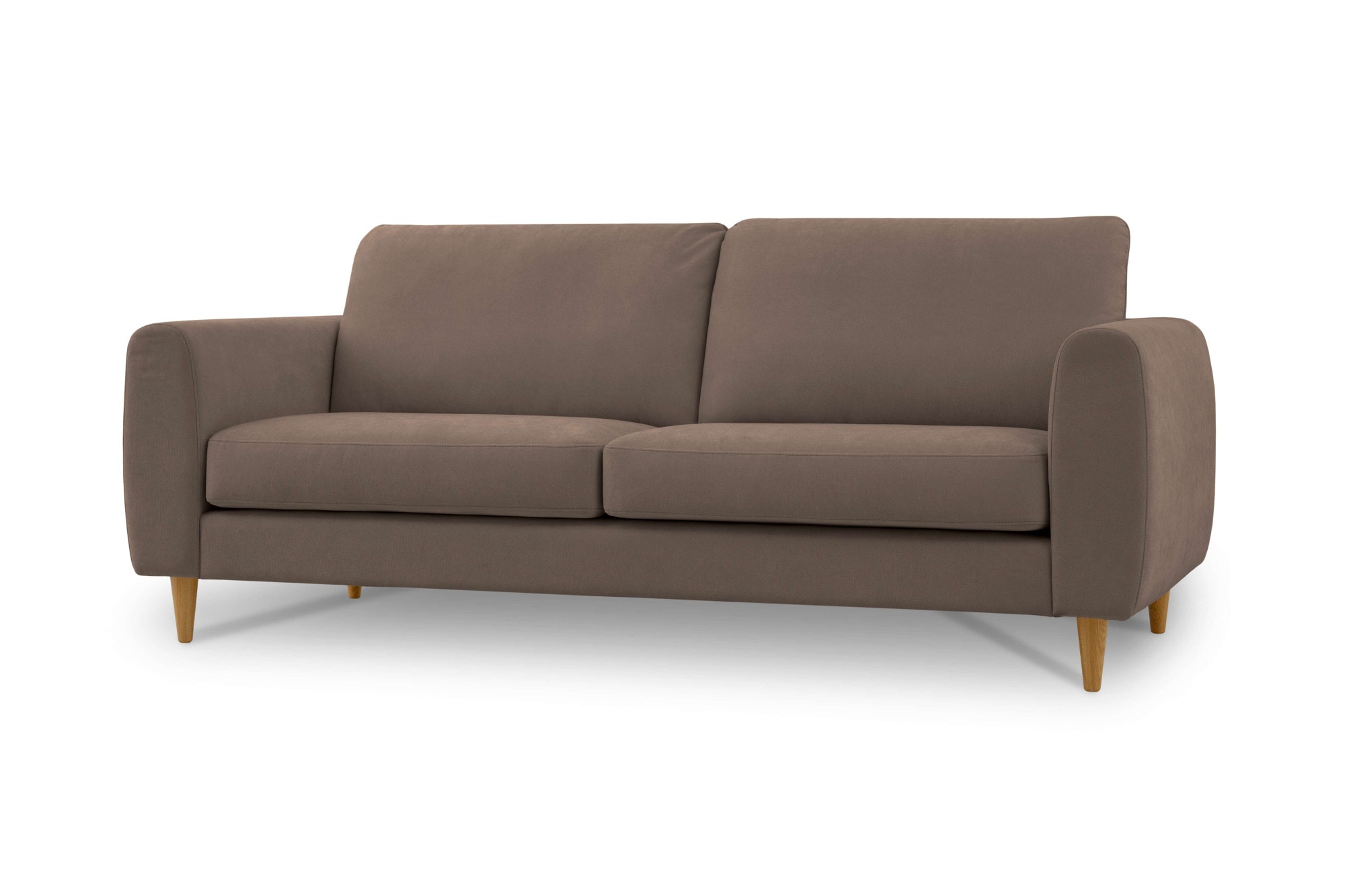 GOODproduct 3-Sitzer »Finnian« 212 cm, Chenille, elegante Massivholzfüsse