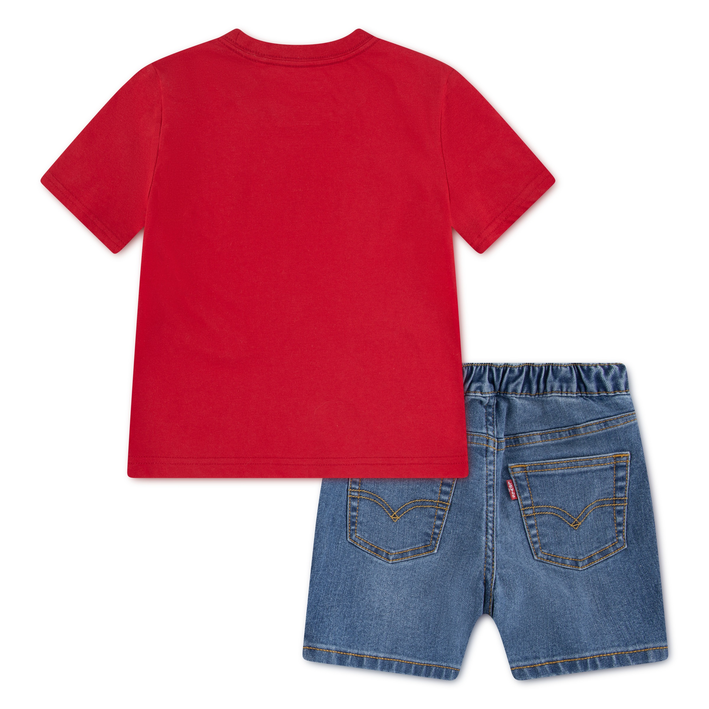 Levi's® Kids Shirt & Shorts »LVB HD AOP LOGO TEE & SHORT SE« 2 tlg. for Boys, 2 tlg. Set