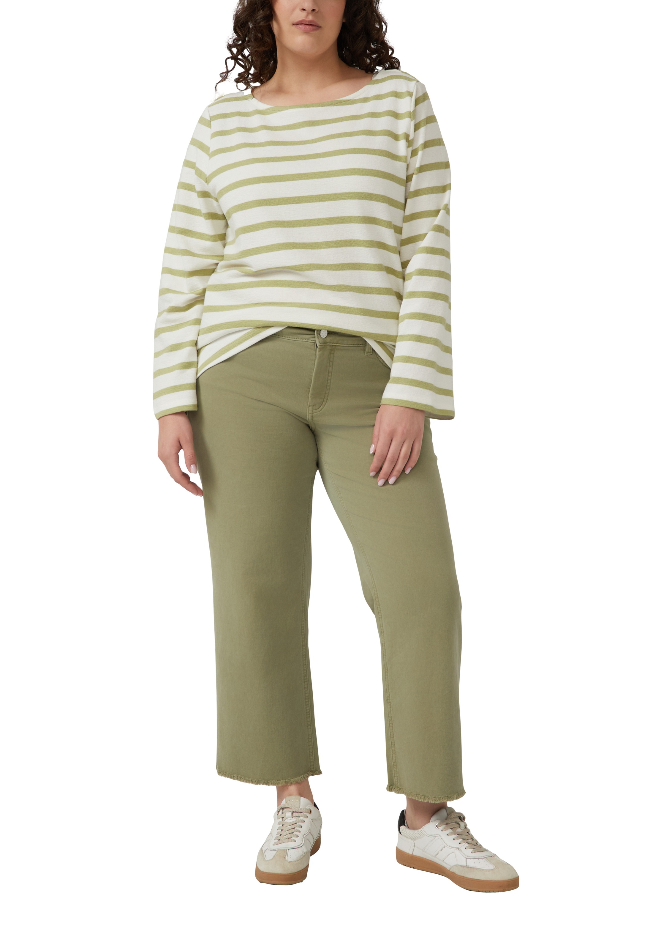 s.Oliver CURVE Pull , rayé/grandes tailles
