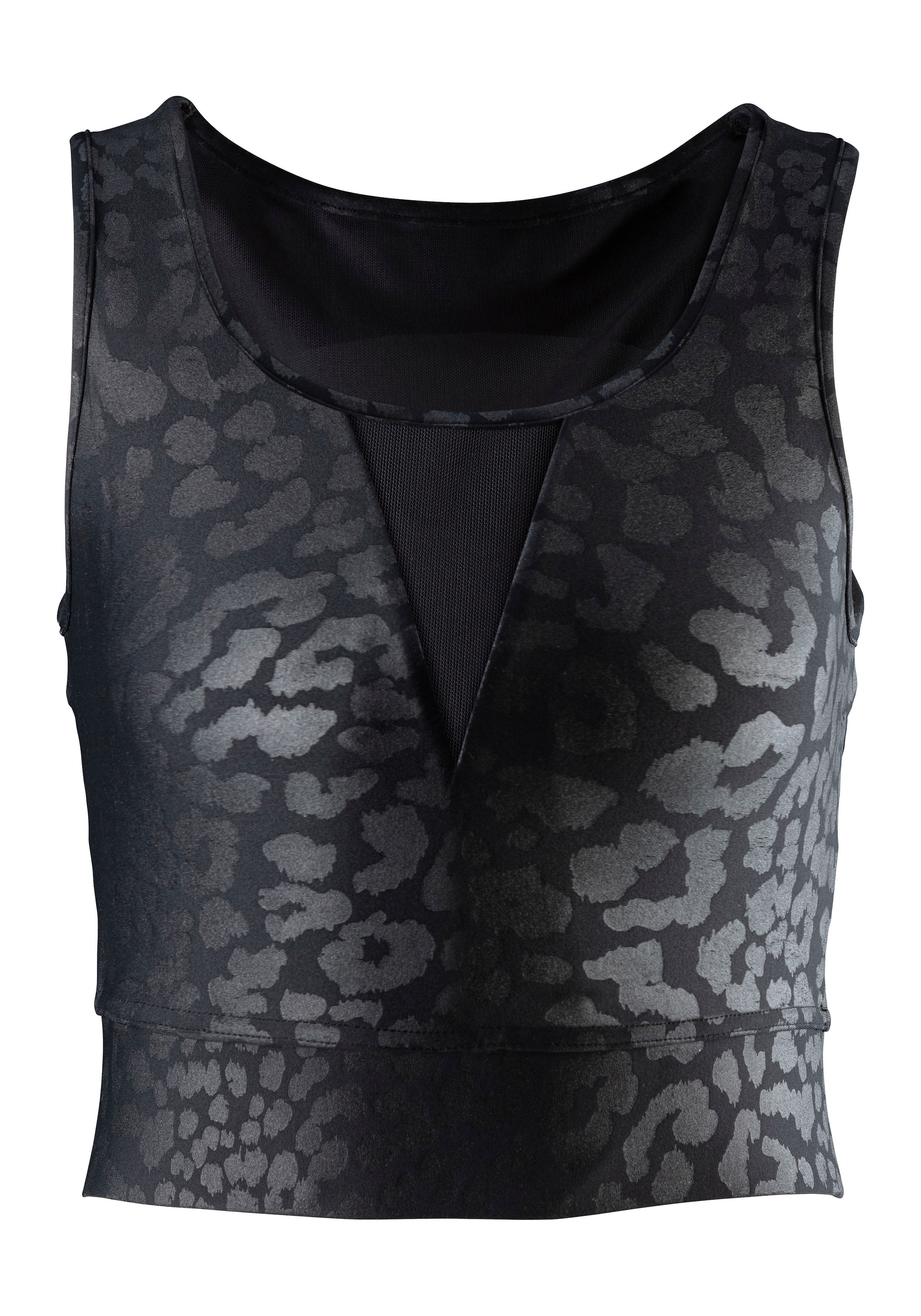 LASCANA ACTIVE Crop-Top , mit Leodruck
