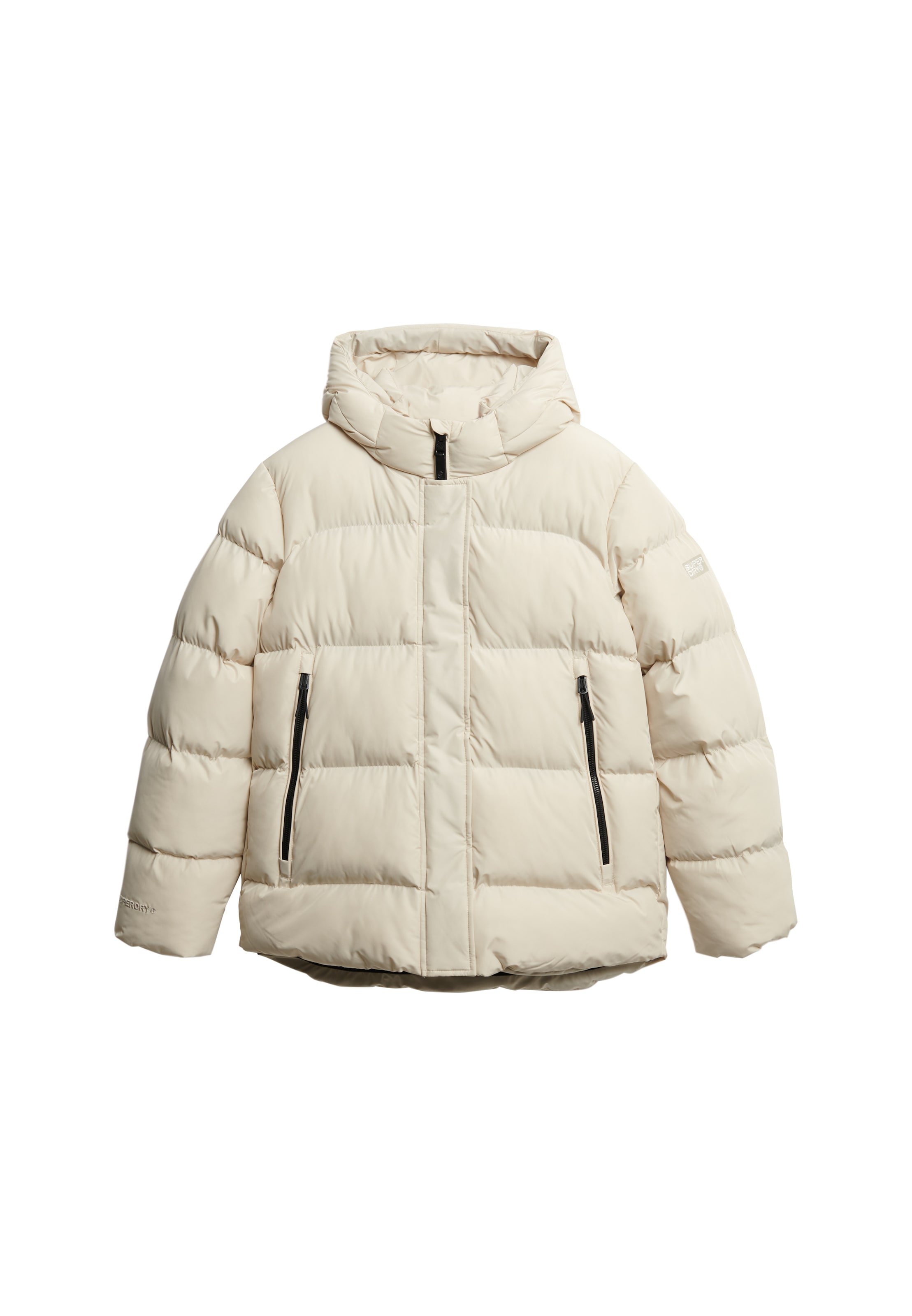 Superdry Steppjacke »HOODED 5 BAFFLE SPORTS PUFFER« mit Kapuze