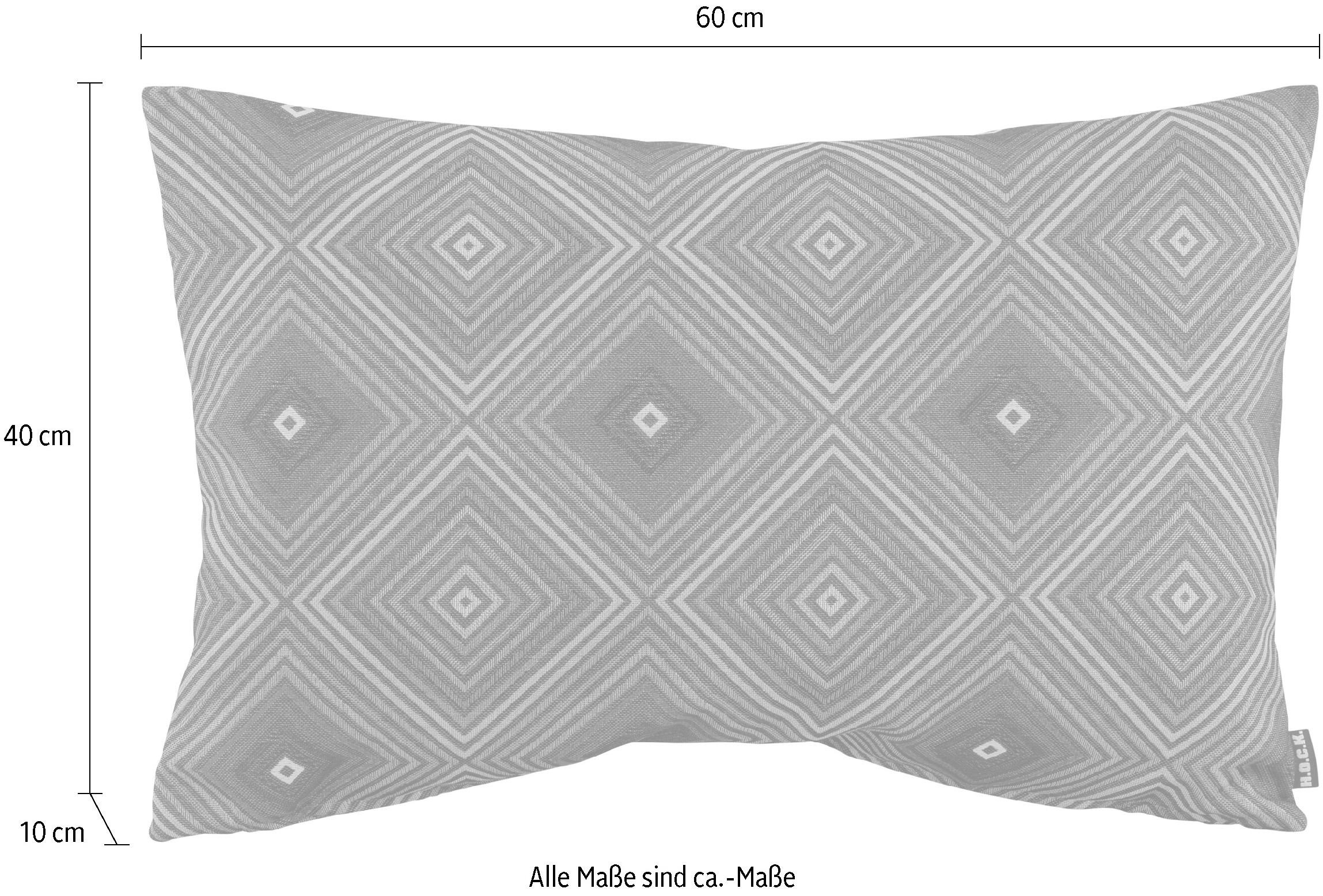 H.O.C.K. Coussin décoratif »Selin« orientalischen Stil, Kissenhülle mit Füllung, 1 Stück