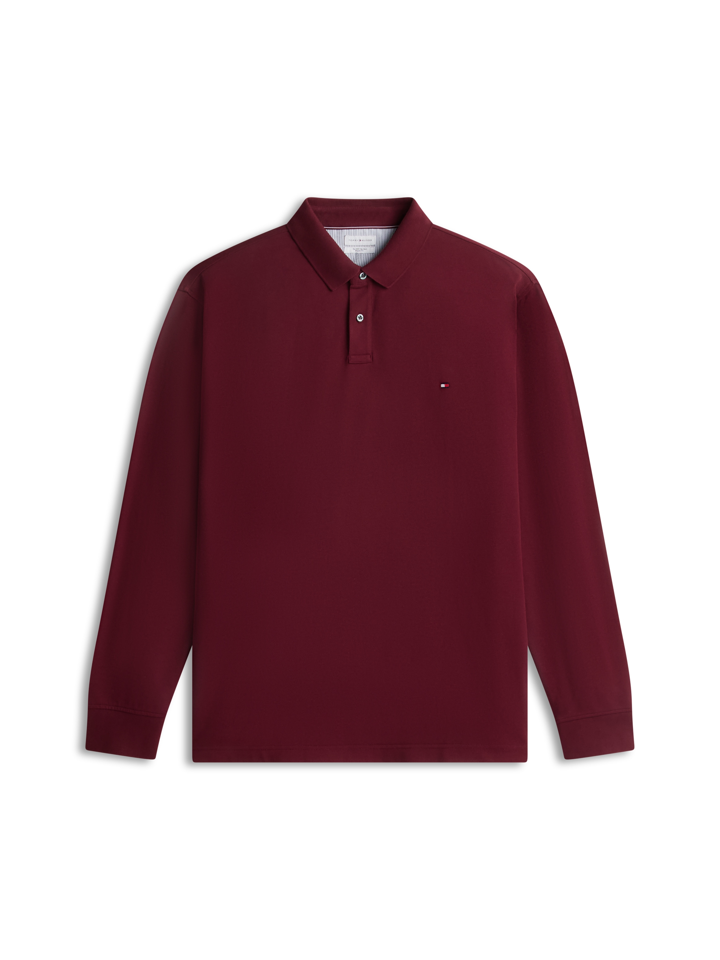 Tommy Hilfiger Big & Tall Langarm-Poloshirt »BT-1985 REGULAR LONGSLEEVE« Grosse Grössen, Stretch-Pique