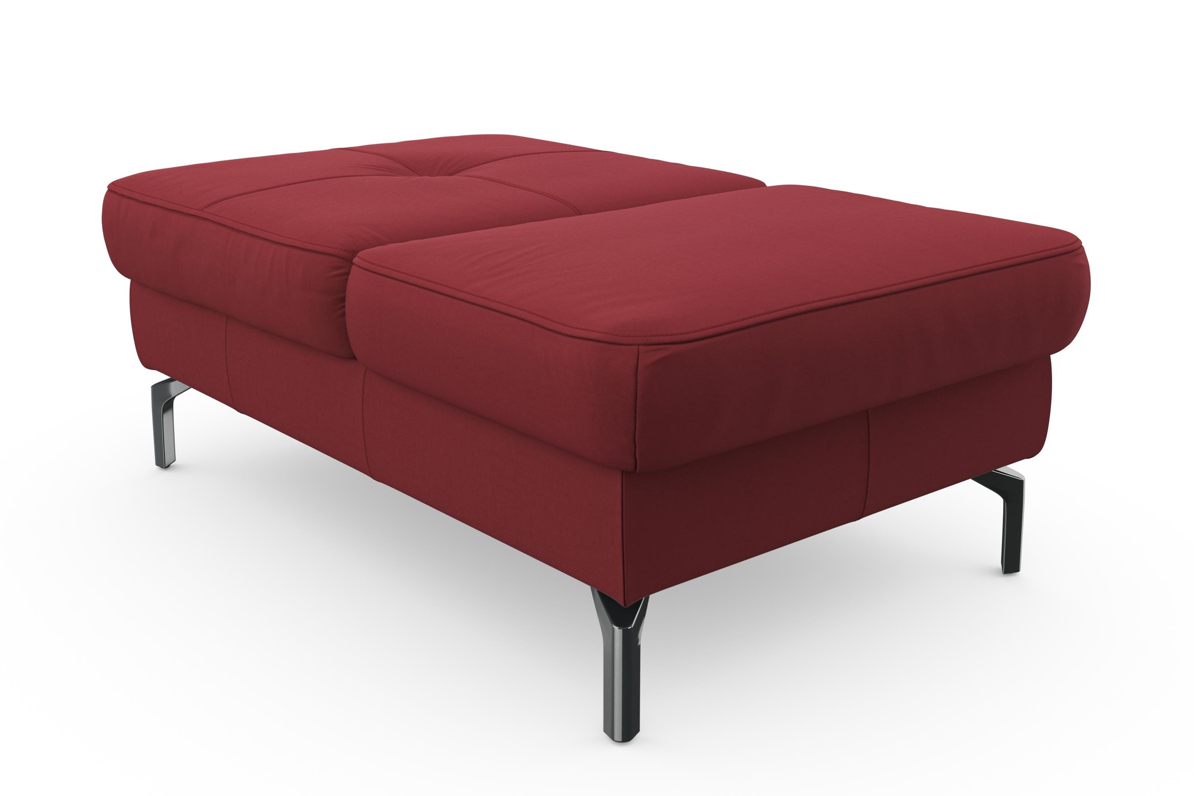 sit&more Hocker »Bendigo« mit Klappfunktion, Bodenfreiheit 15 cm, wahlweise in 2 Fussfarben
