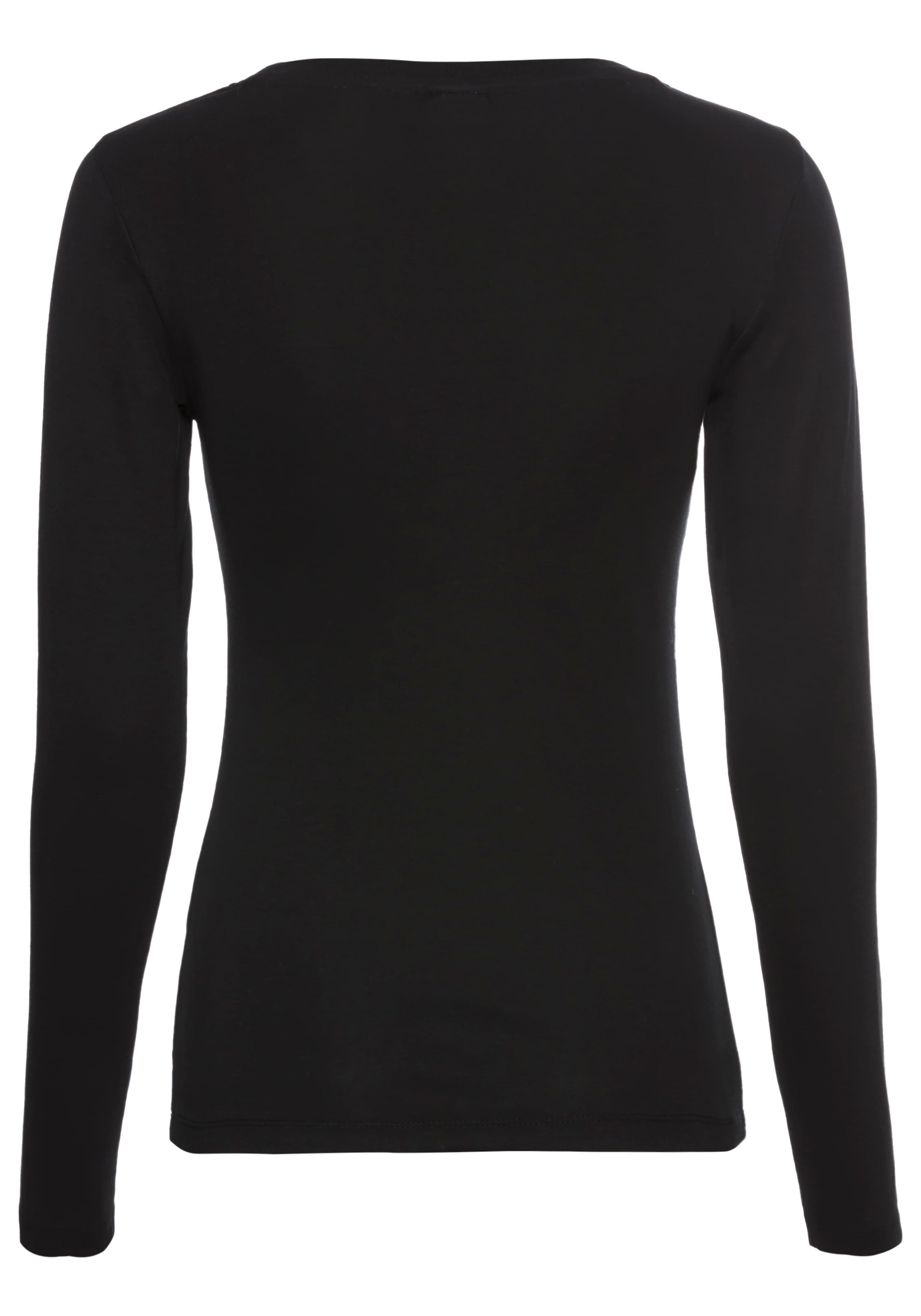 KangaROOS T-shirt à manches longues mit Herz-Print