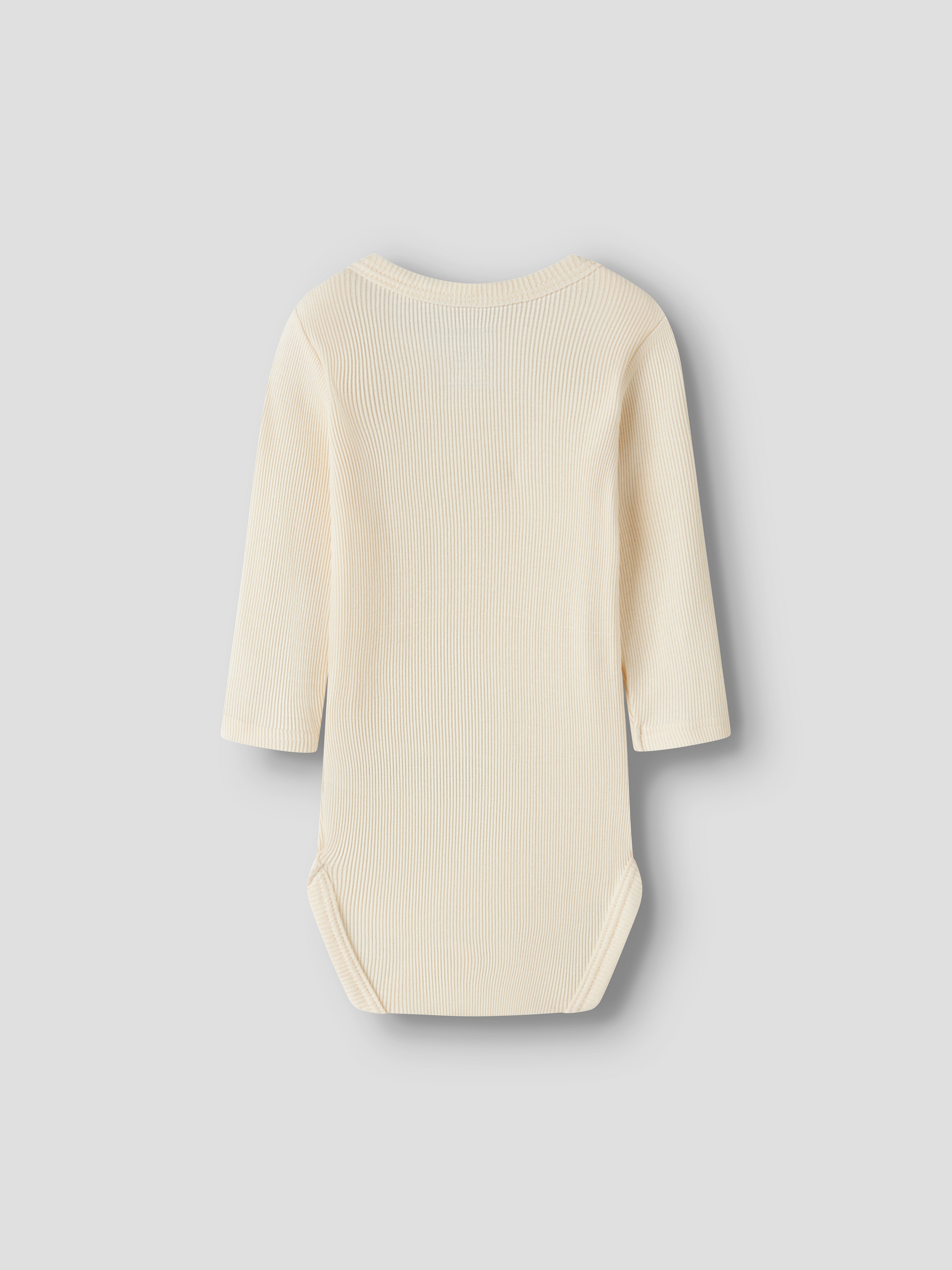 Name It Body à manches longues »NBNBODY für Mädchen und Jungen mit Rippstruktur und Komfort« Paquet, 5 uni, décontracté, coupe régulière, coton, col rond