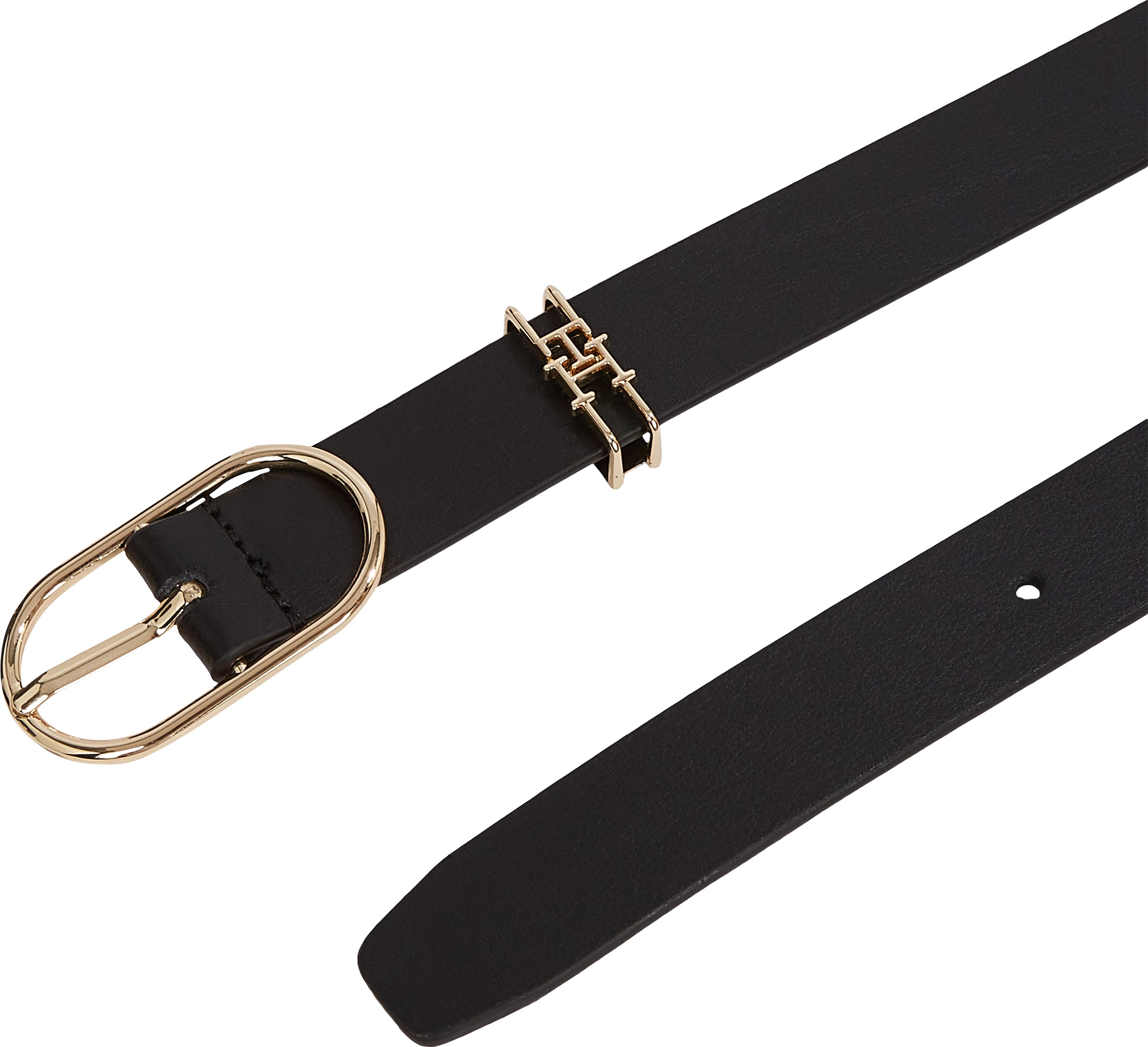 Tommy Hilfiger Ceinture en cuir »TH FEMININE 2.5 cm breit« Grössenverstellbar