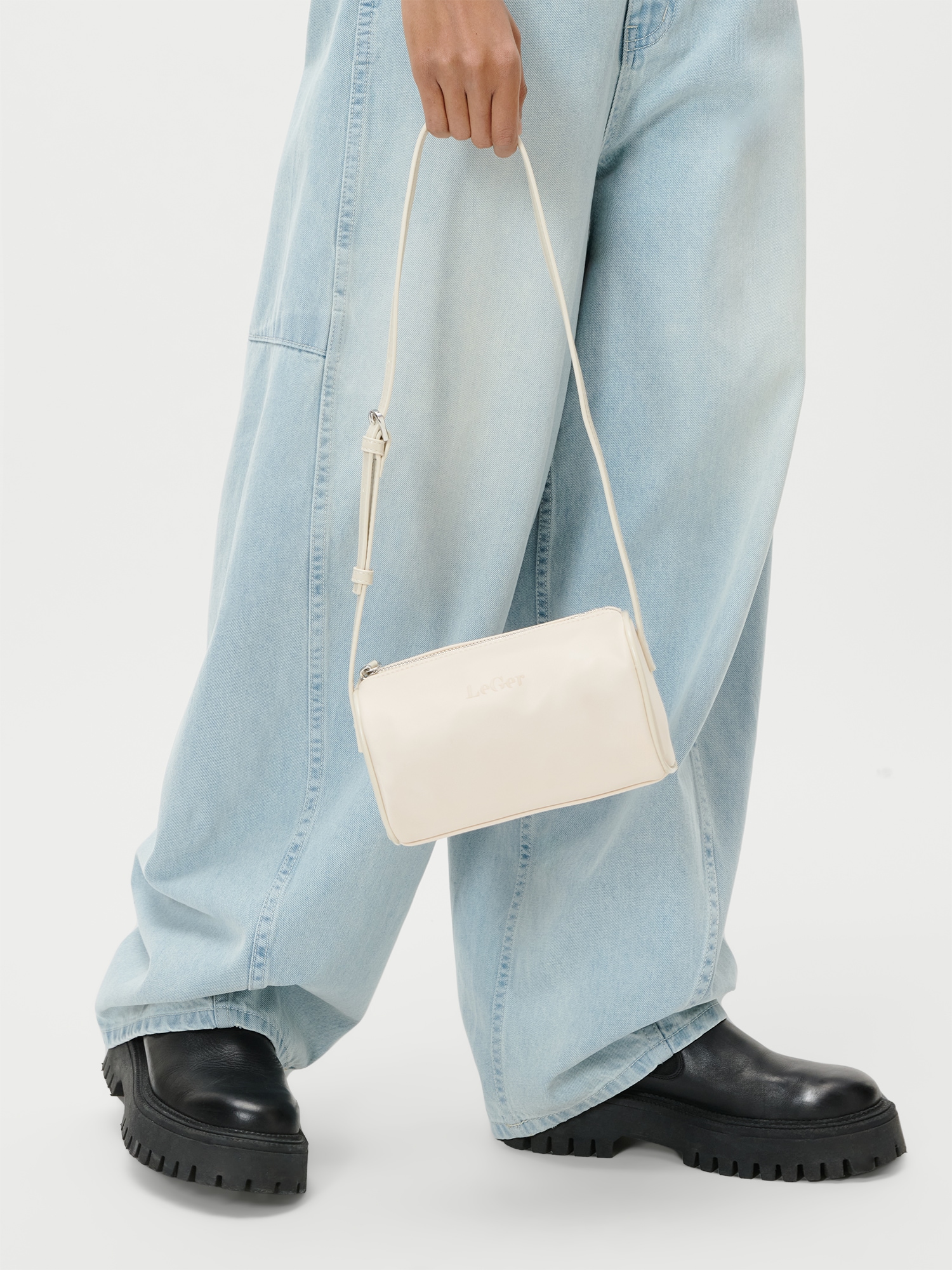 LeGer Sac à main »Georgia Bag« Damen Tragetasche mit verstellbarem Umhängeriemen