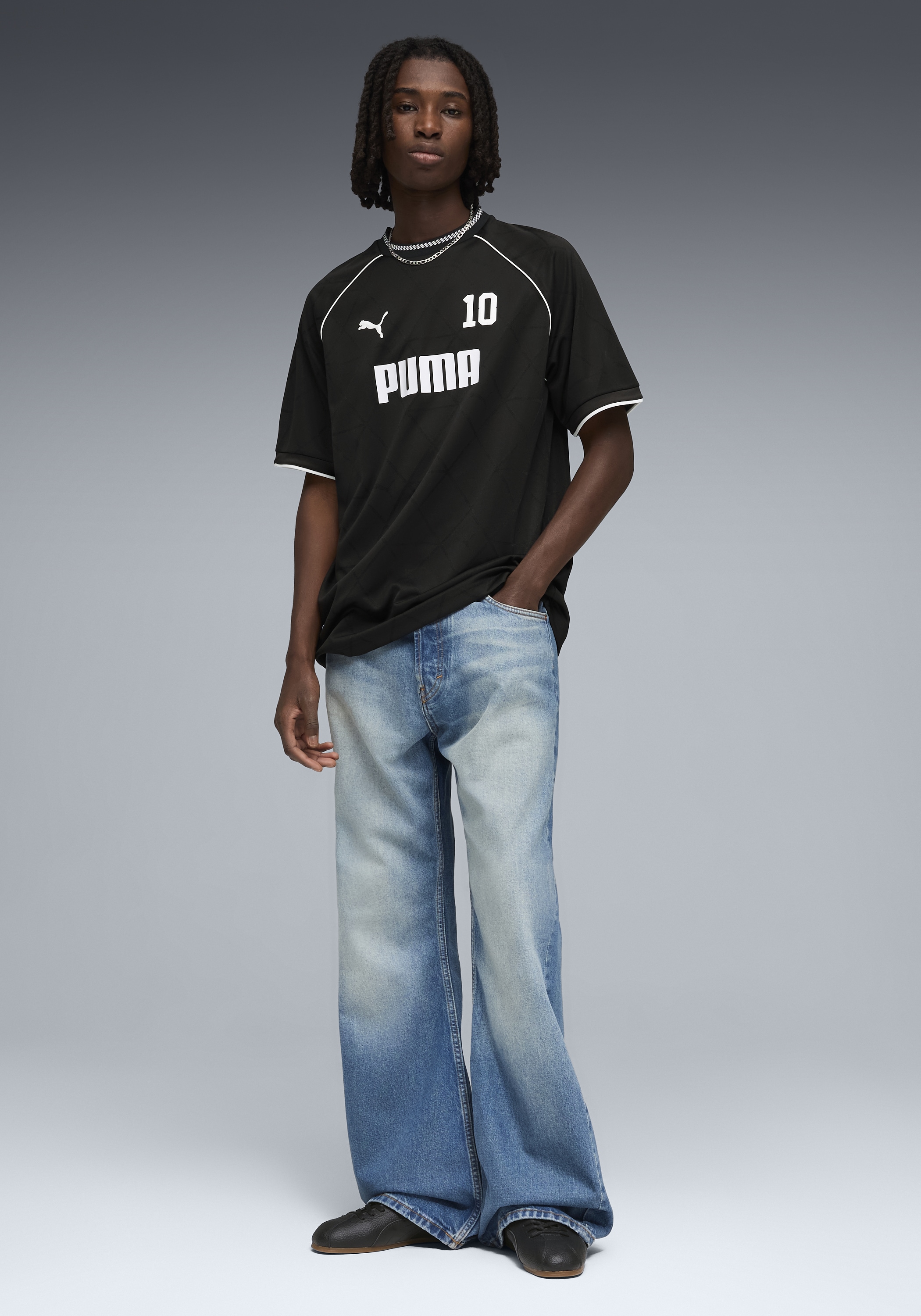 PUMA T-shirt »SPORT PINNACLE FOOTBALL JERSEY« atmungsaktives Material, mit DryCELL-Technologie