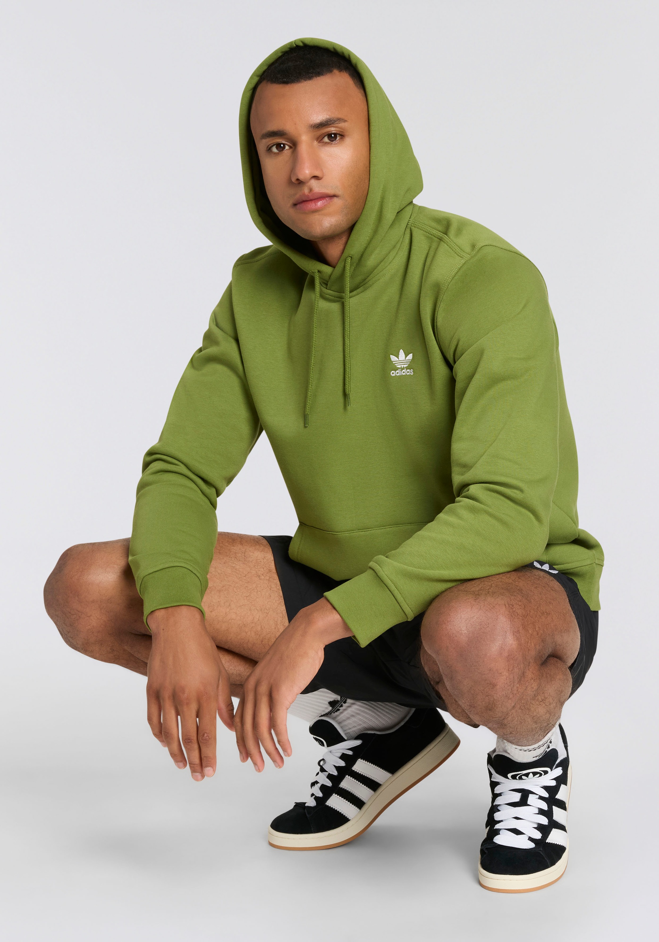 adidas Originals Sweat à capuche »ESS HD«, Basic Hoodie, Kapuzenpullover mit Logo
