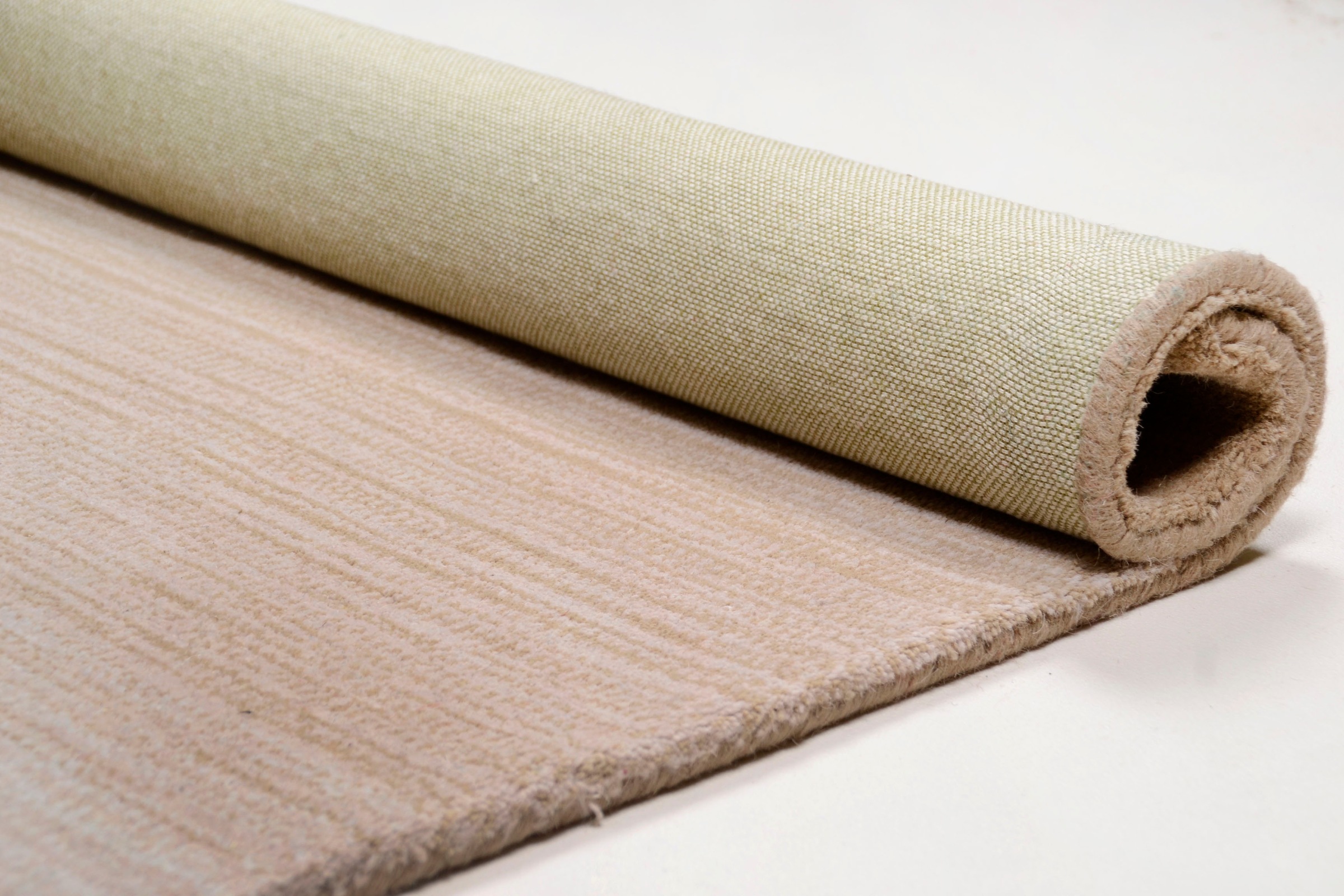 THEKO Tapis en laine »Wool Comfort« Rectangulaire 14 mm Höhe Handweb Teppich, reine Wolle, handgewebt, brilliante Farben, Scandi