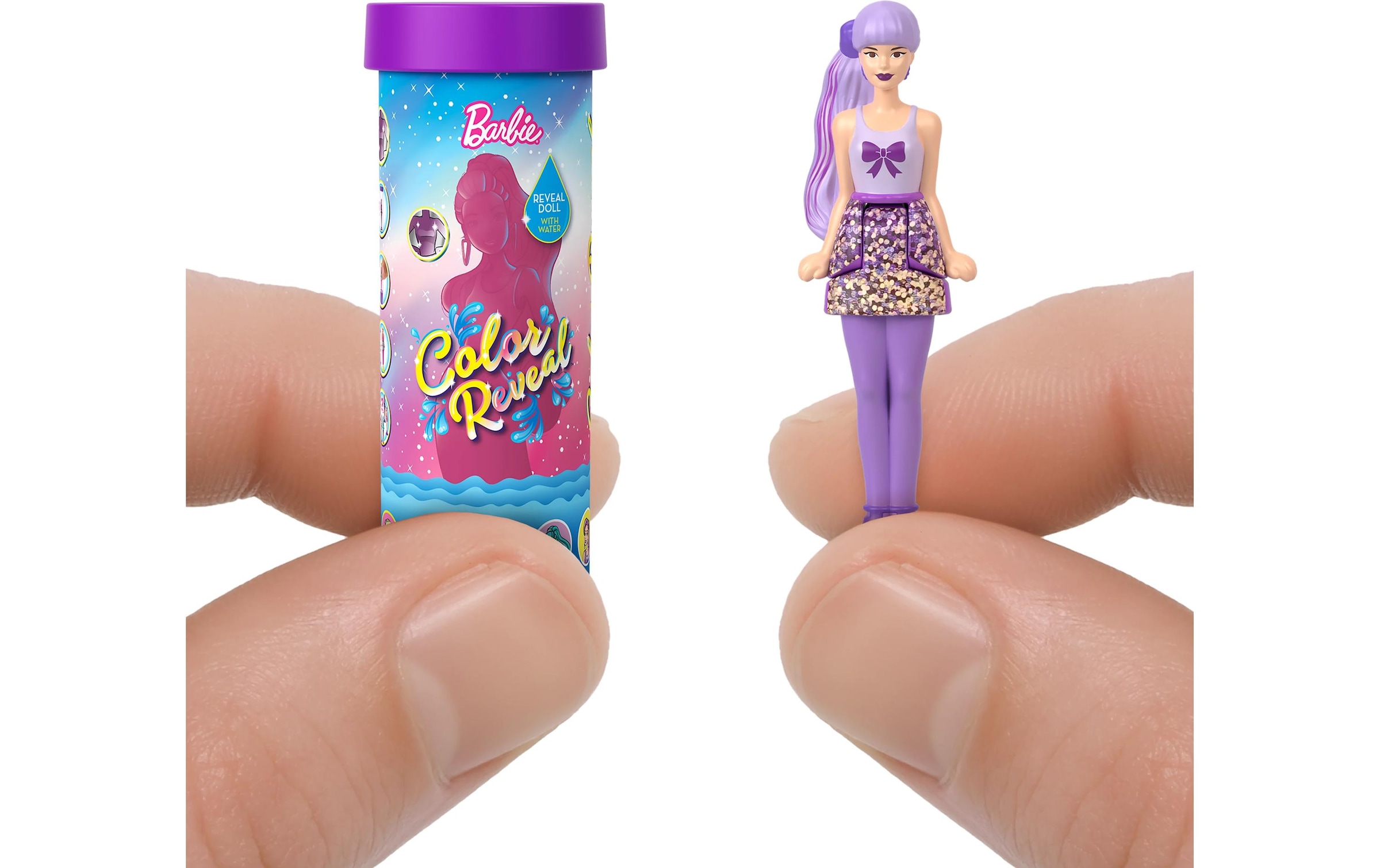 Barbie Anziehpuppe »Mini BarbieLand Color Reveal assortiert«