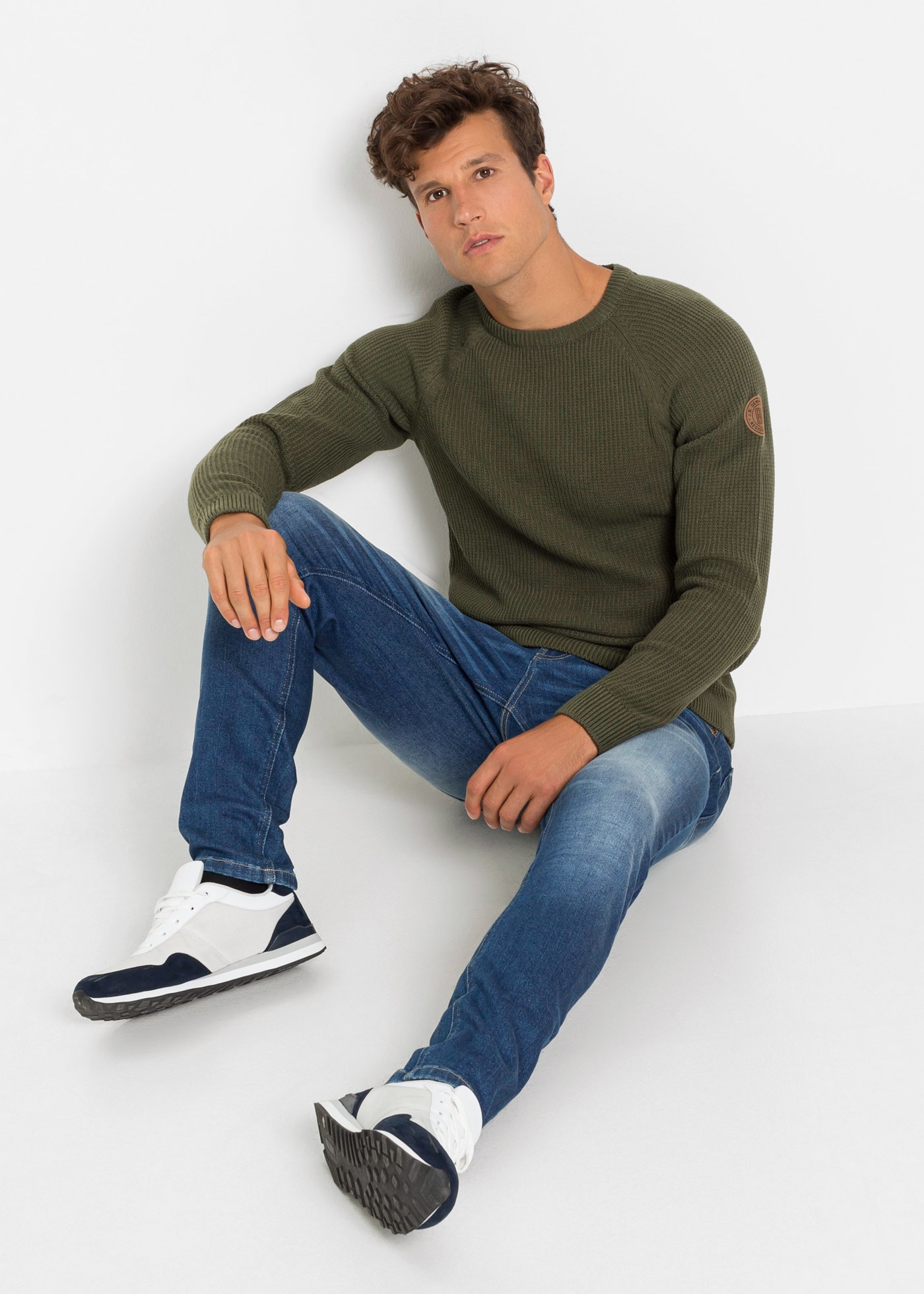 bonprix Pull en tricot
