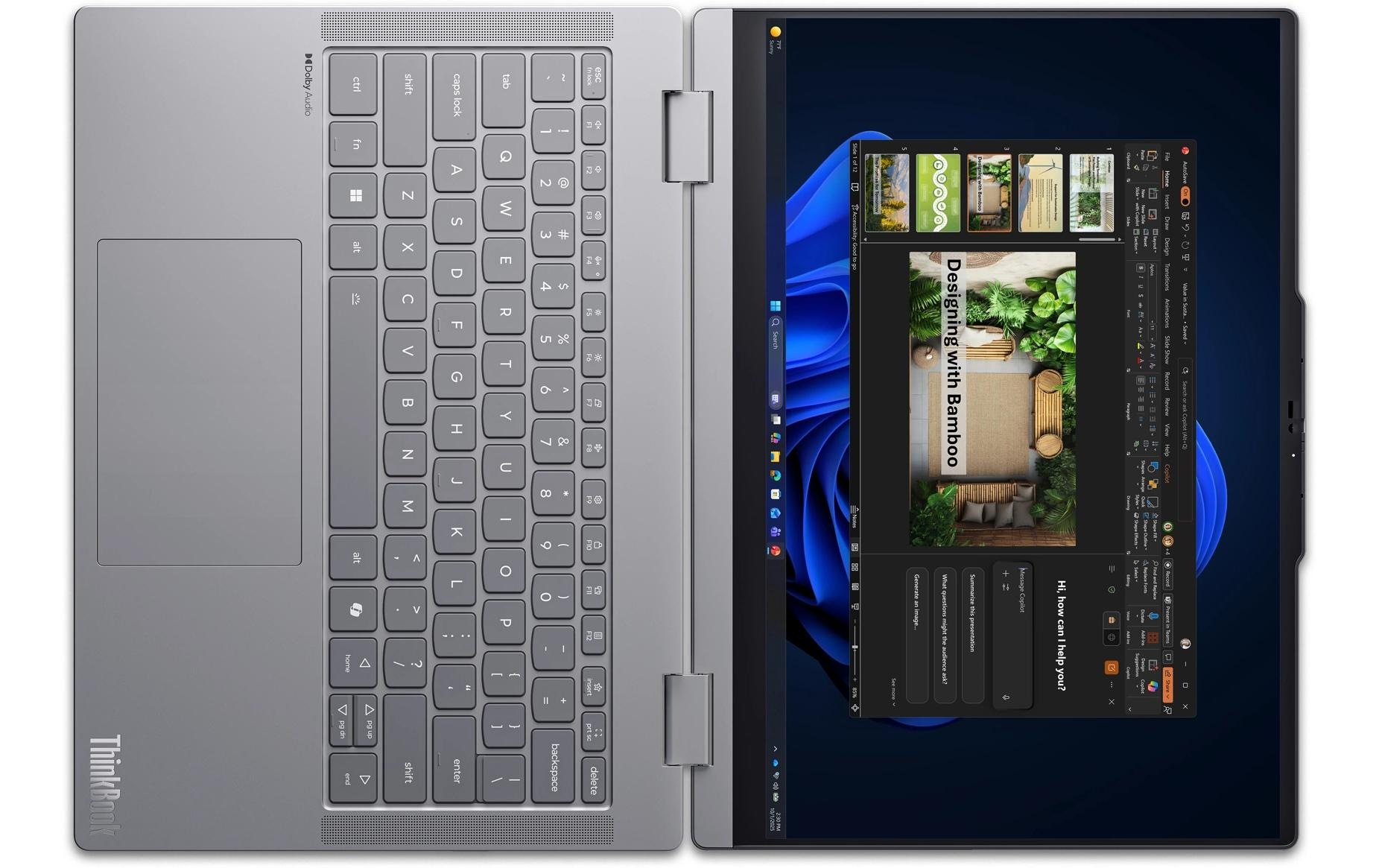 Lenovo Business-Notebook »14 2-in-1 G6 IPL Copilot+ PC« / 14 ″ Intel Core Ultra 7 Integrierte NPU (Neural Processing Unit)