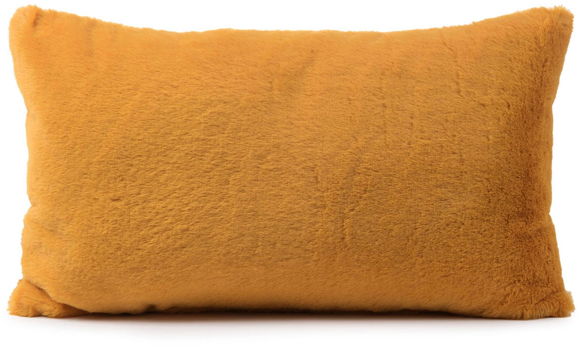 Gözze Coussin décoratif »Uni Flauschkissen LaPit«