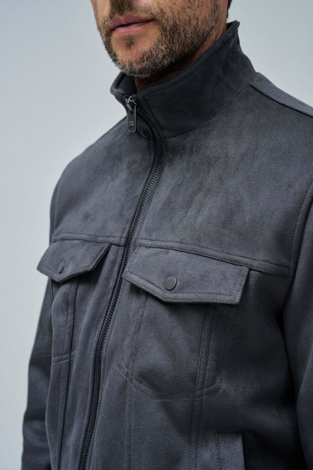 Salsa Kurzjacke »Salsa Jeans Jacke Suede Trucker Jacket«