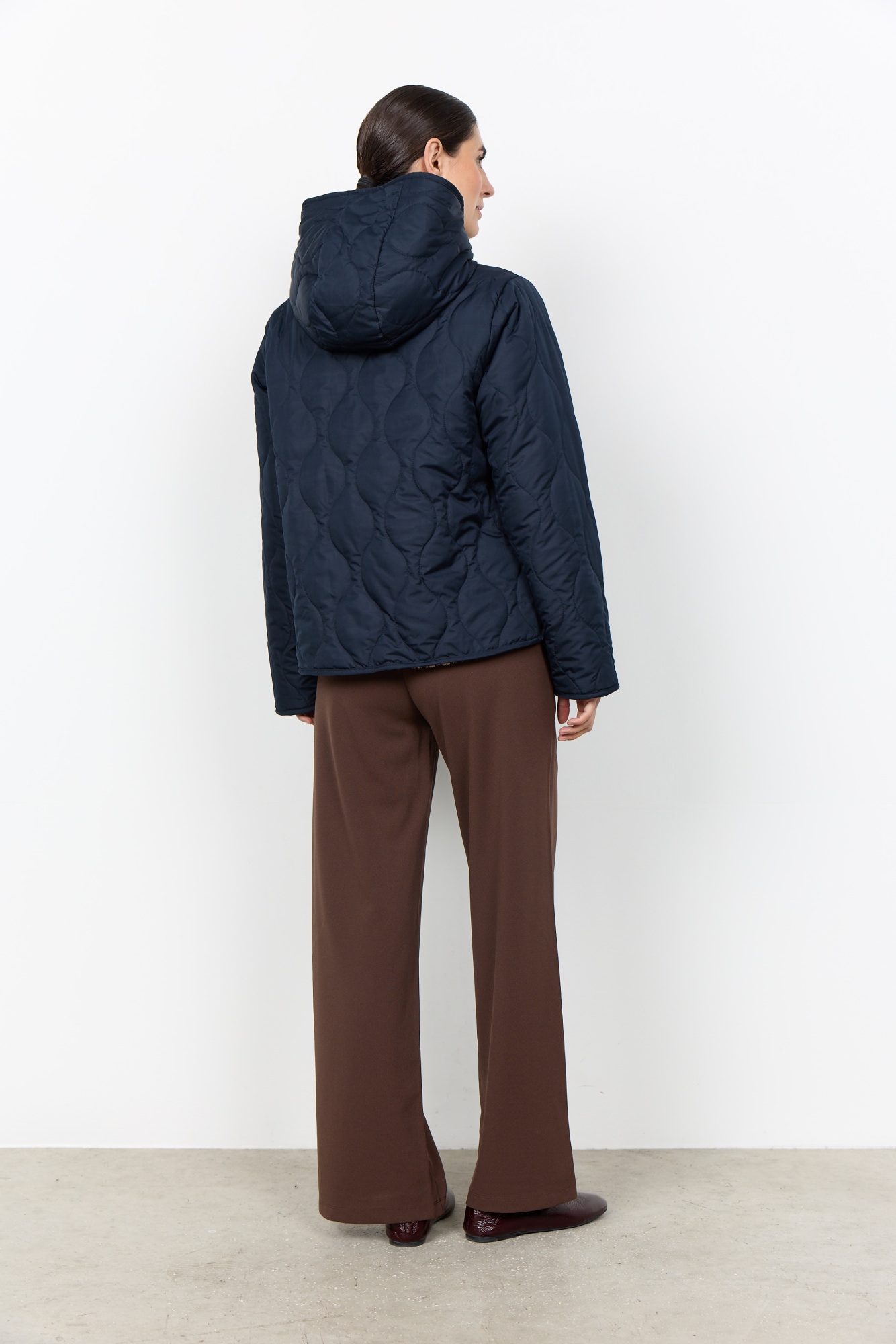 soyaconcept Veste matelassée »SC-GELA 2« avec capuche Kunstfaser, weiches Plüschfutter
